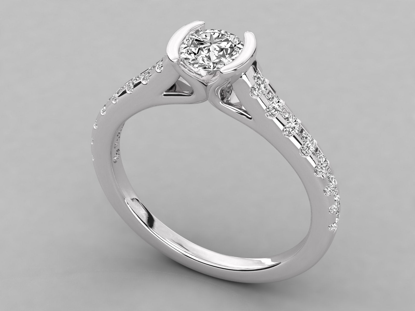 White Gold Ring