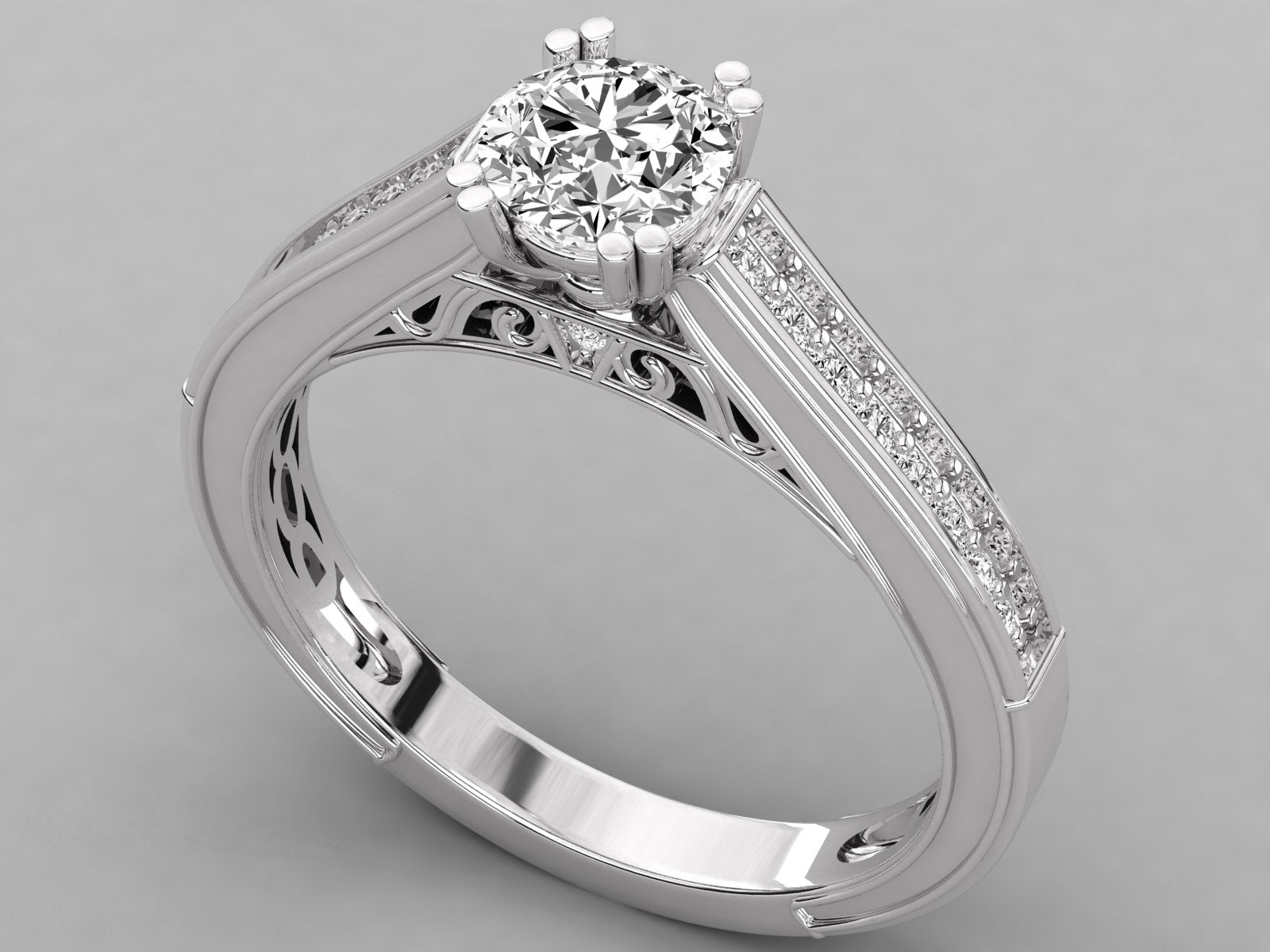 White Gold Ring