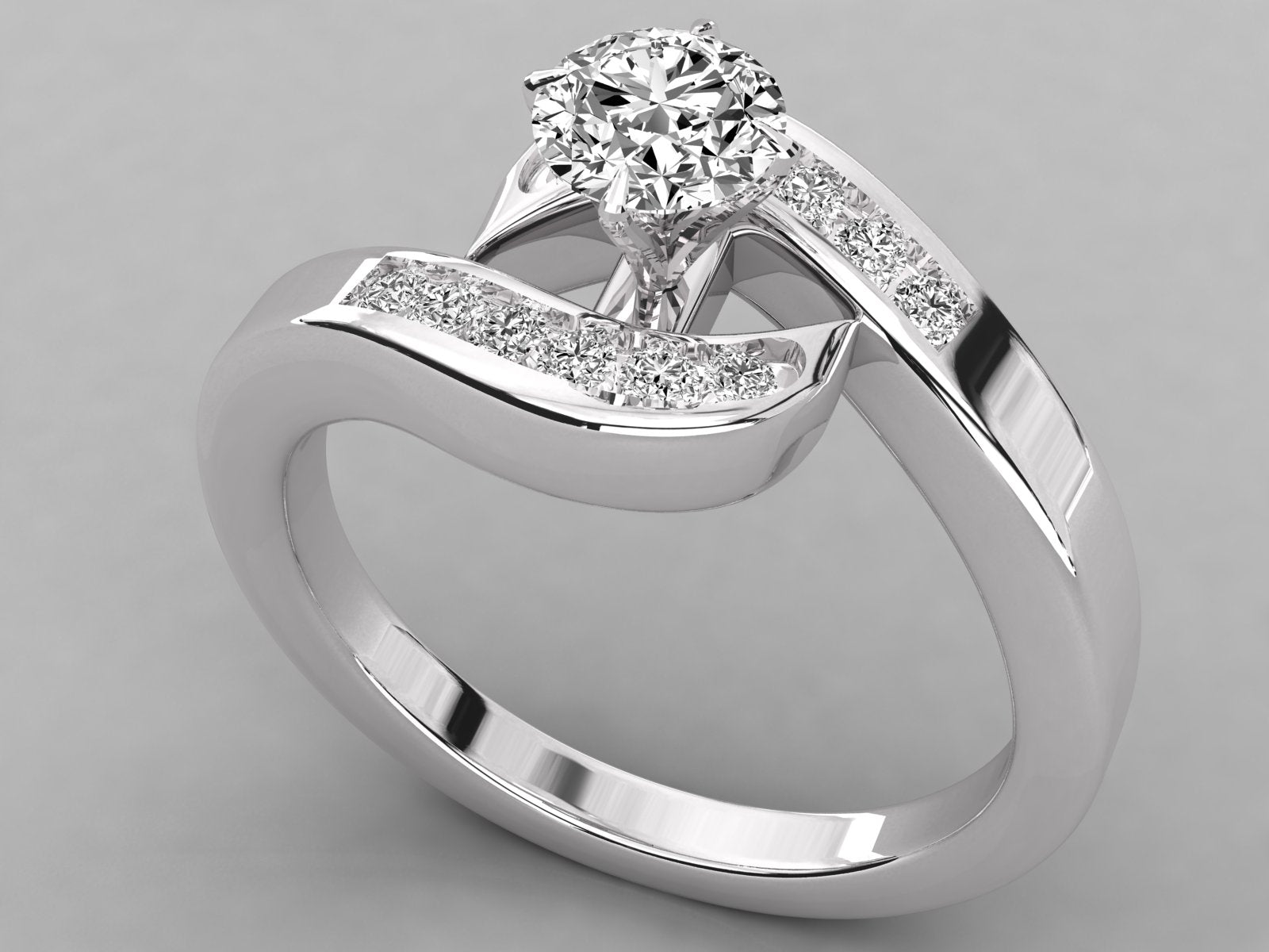 White Gold Ring