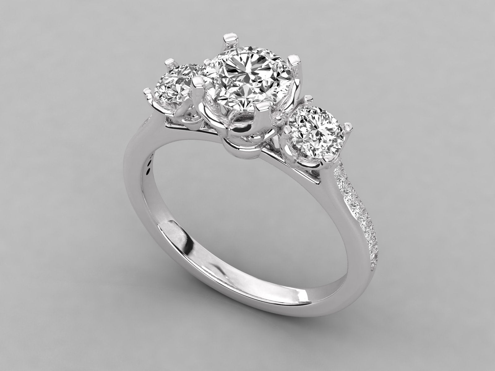 White Gold Ring