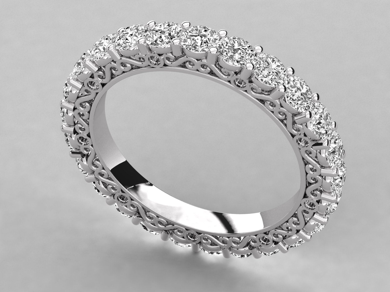 White Gold Ring