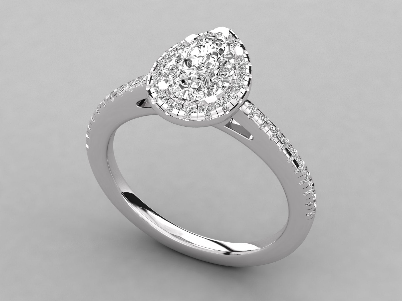 White Gold Ring