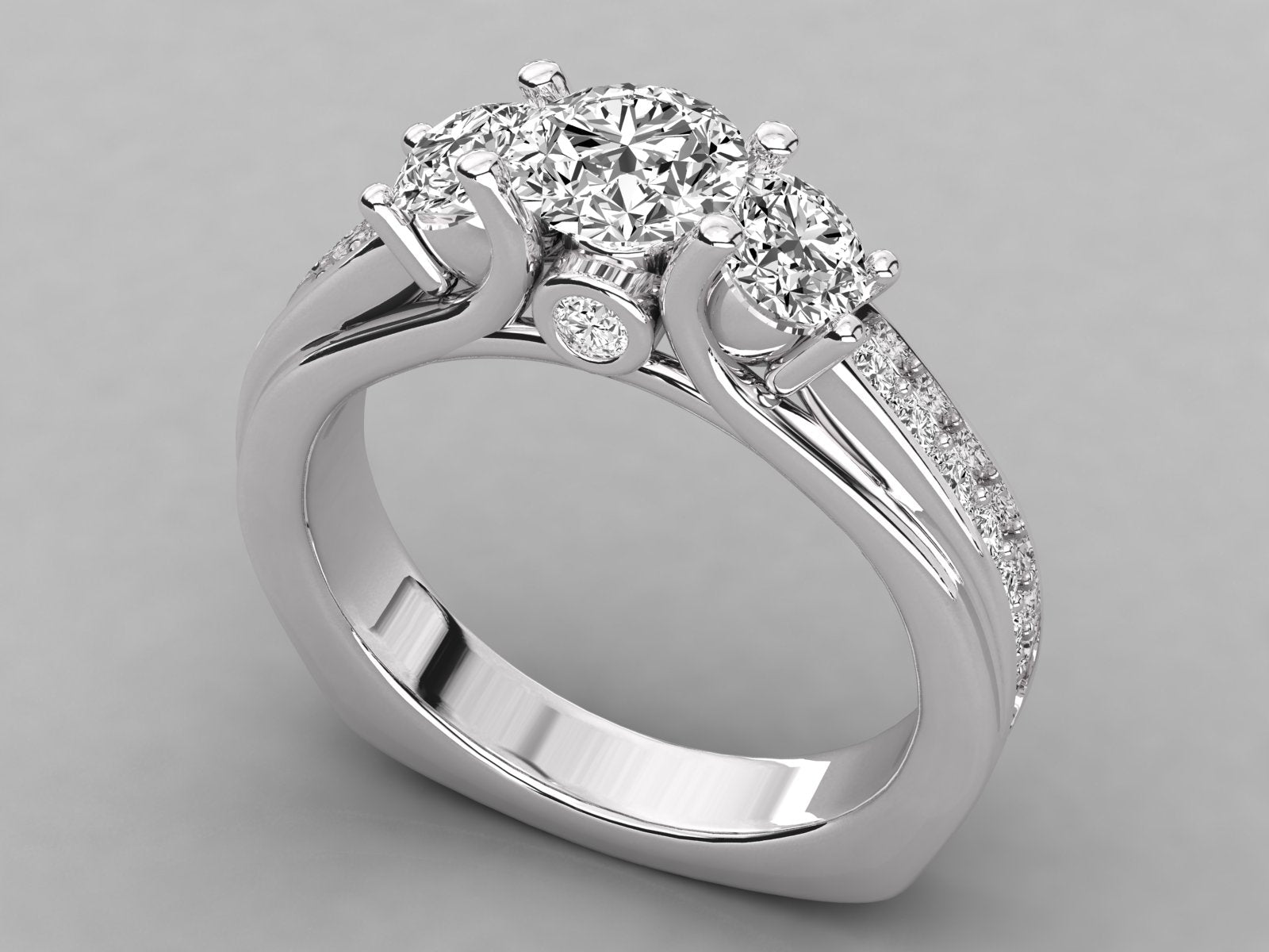White Gold Ring
