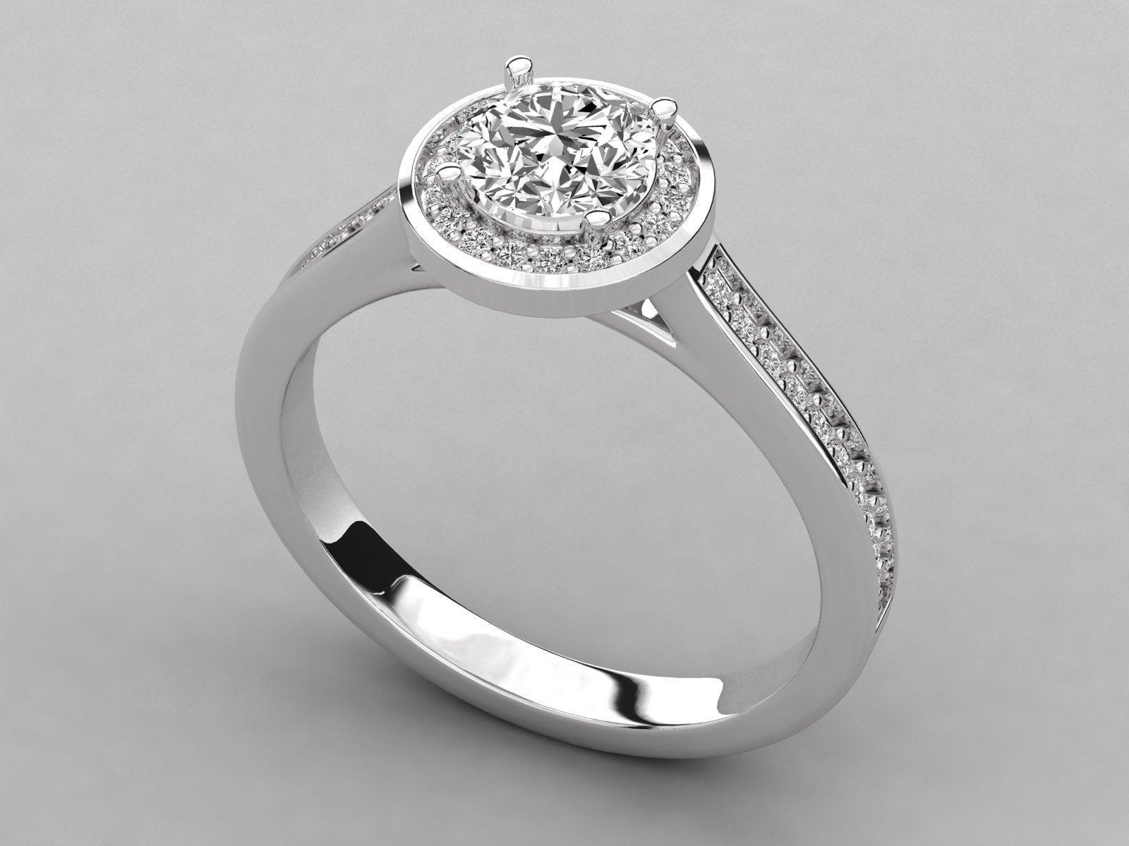 White Gold Ring
