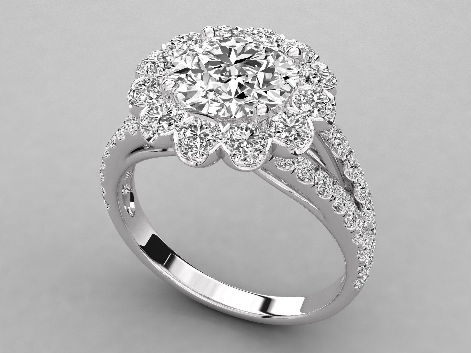White Gold Ring