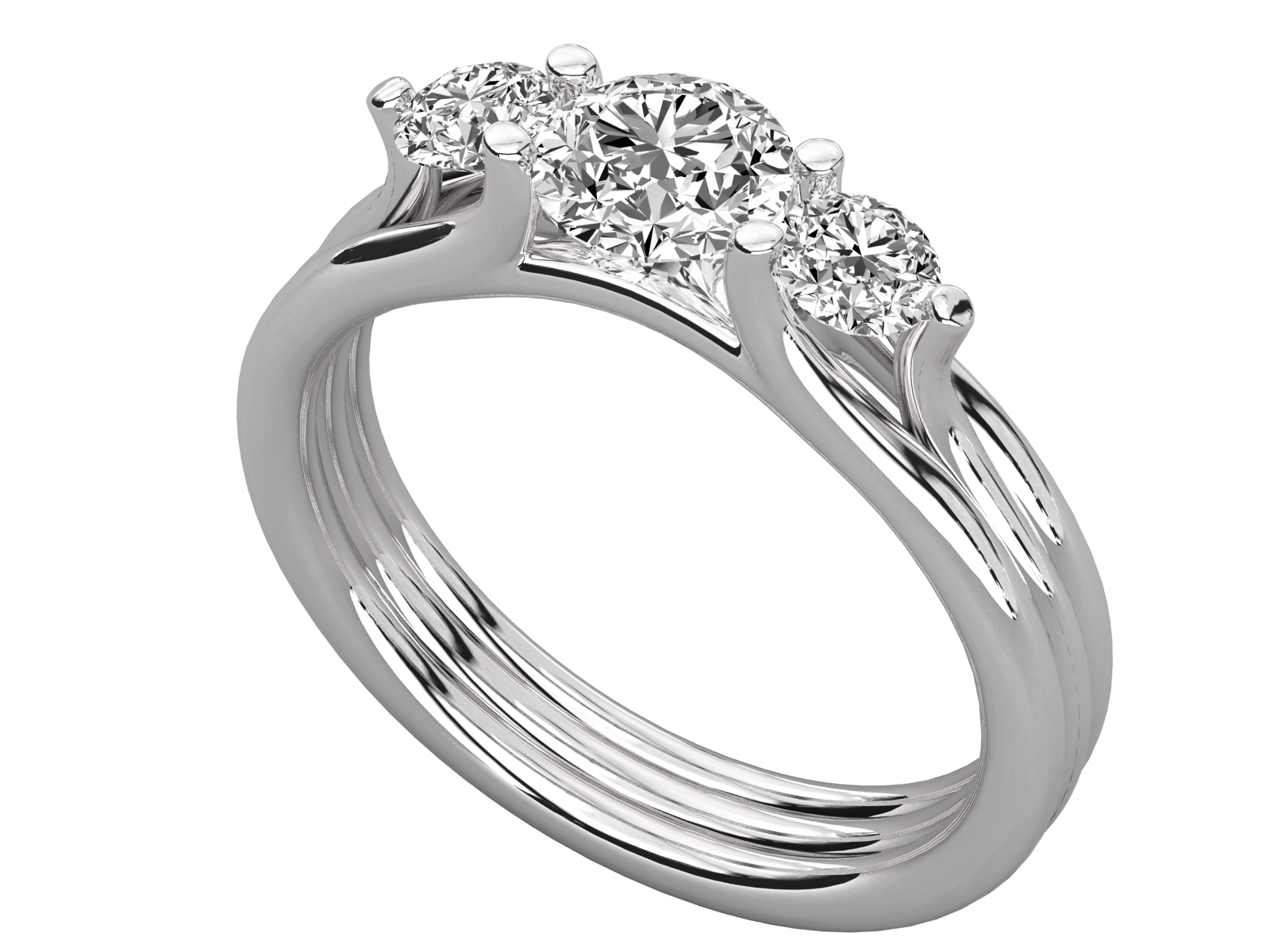 White Gold Ring
