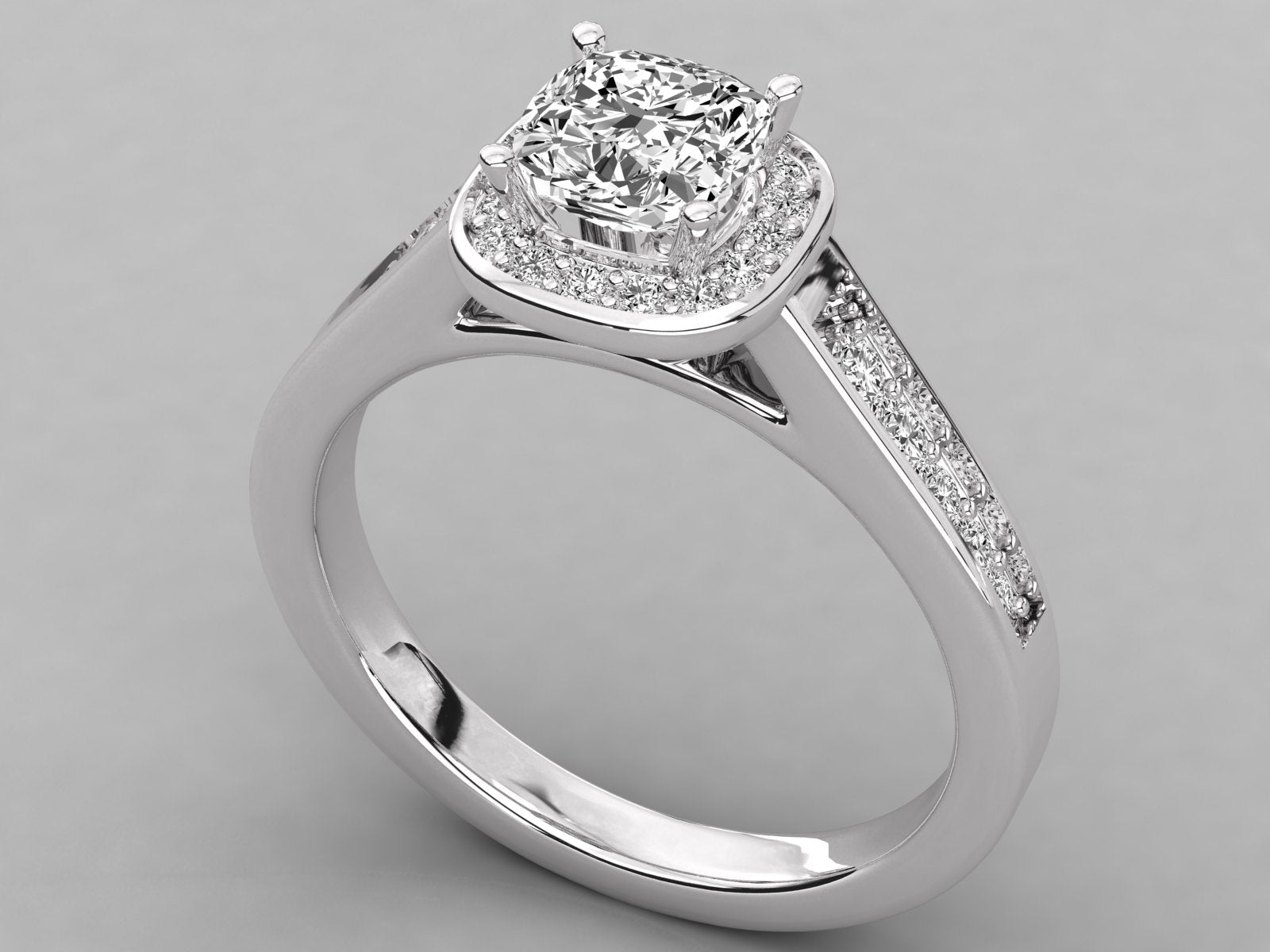 White Gold Ring