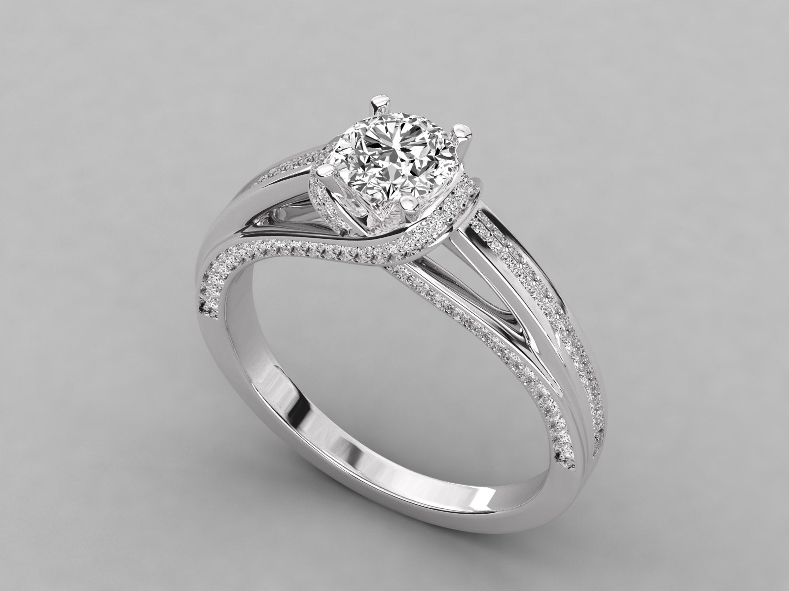White Gold Ring
