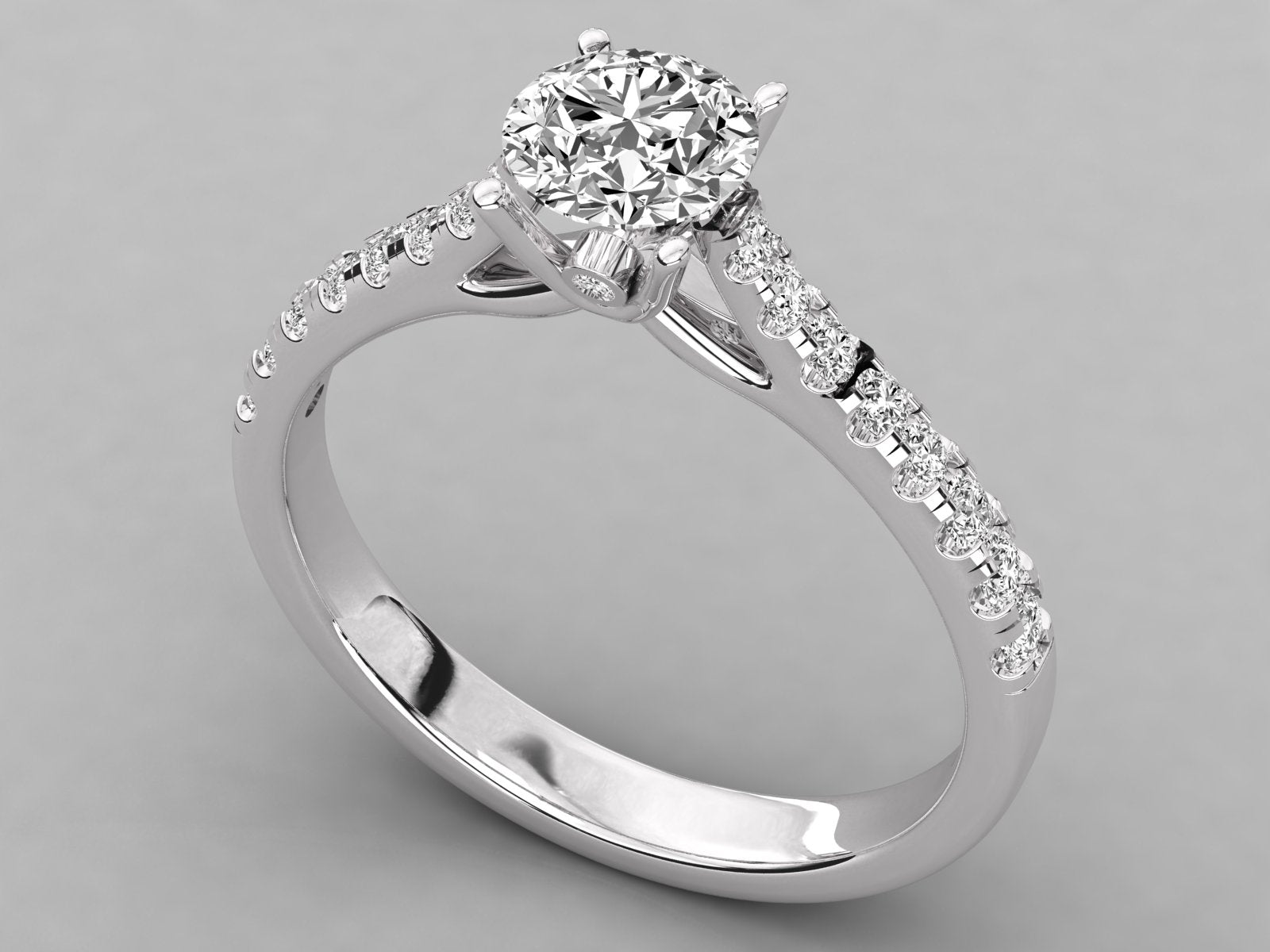 White Gold Ring