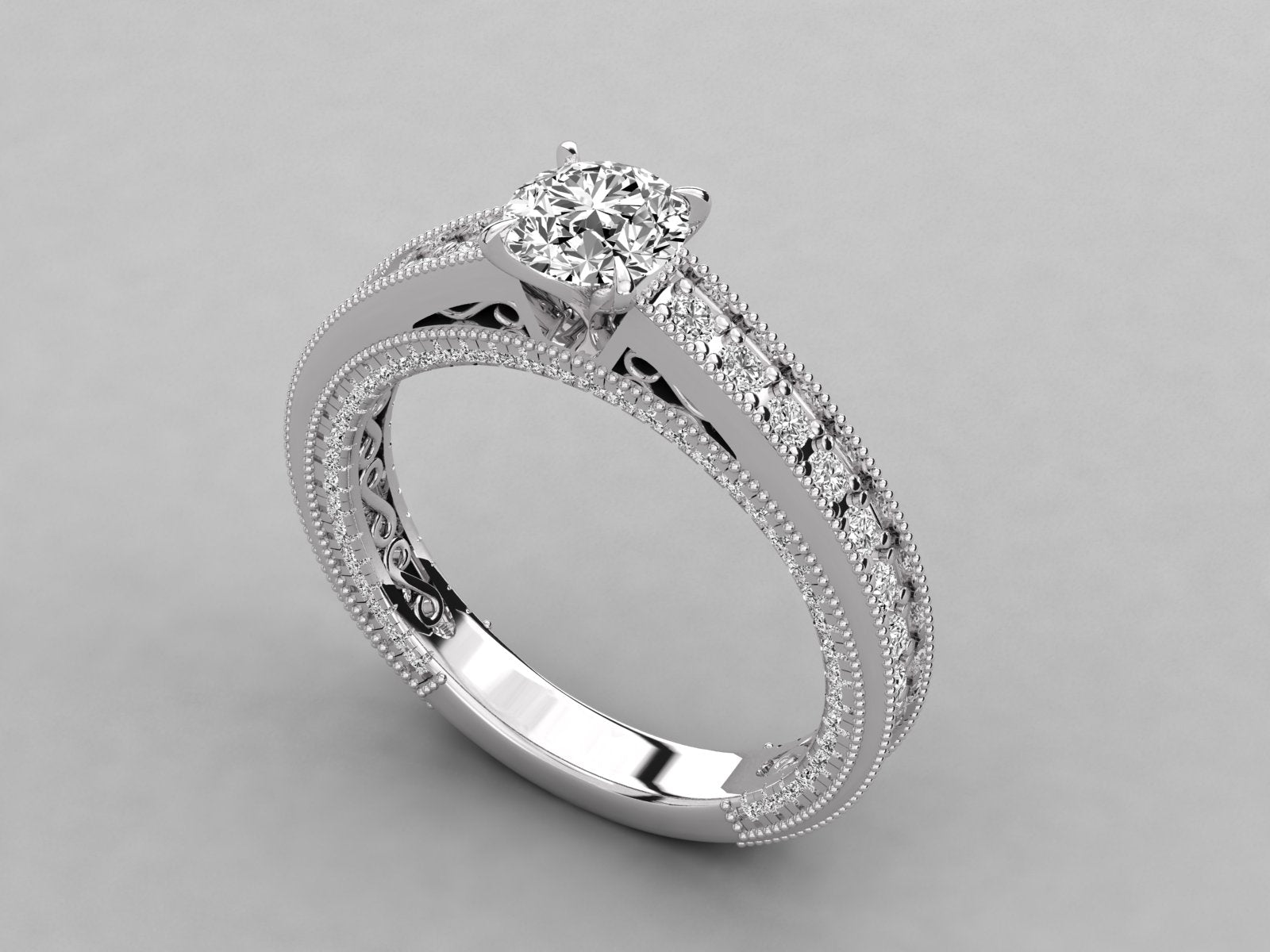White Gold Ring