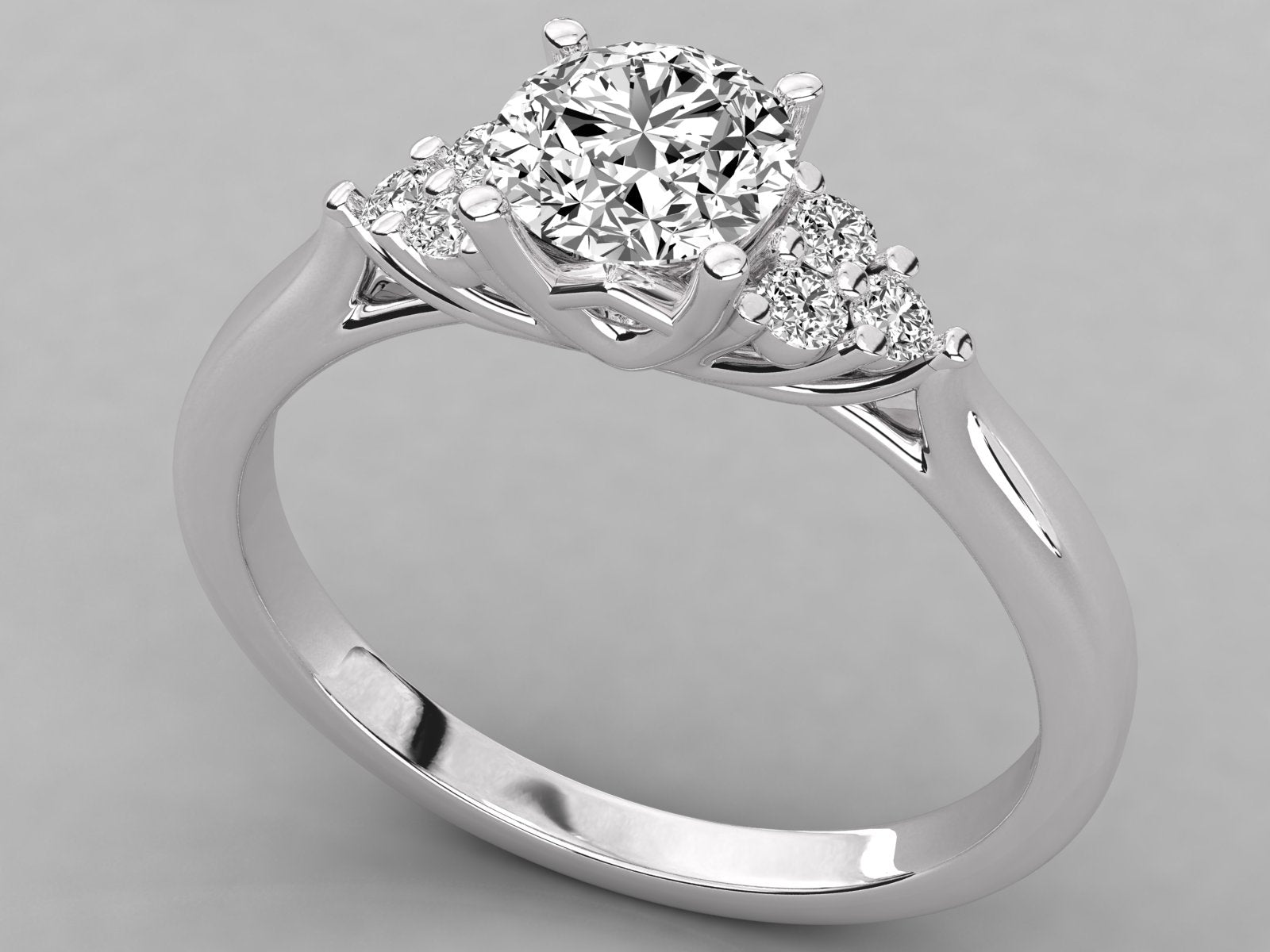 White Gold Ring