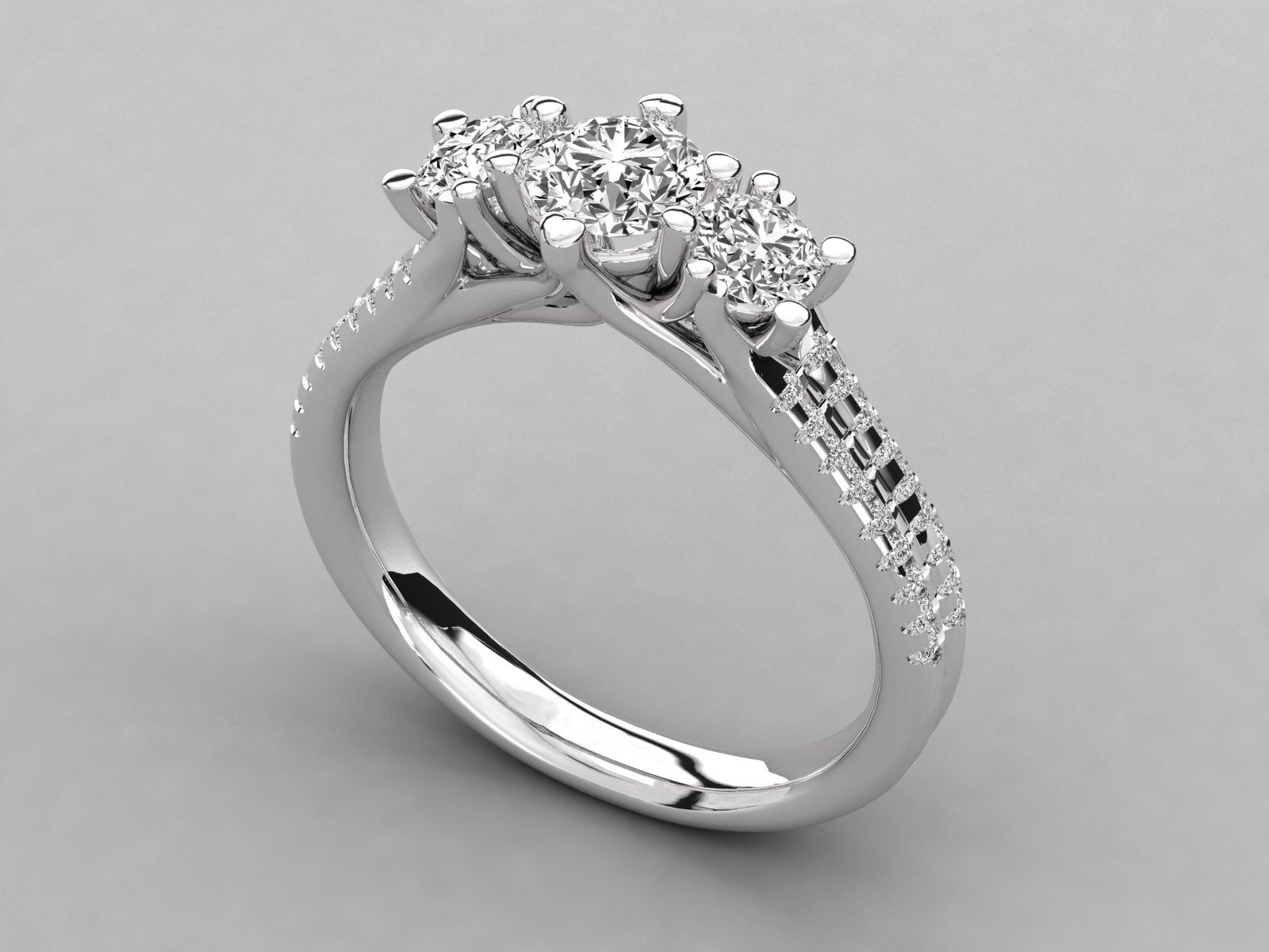 White Gold Ring