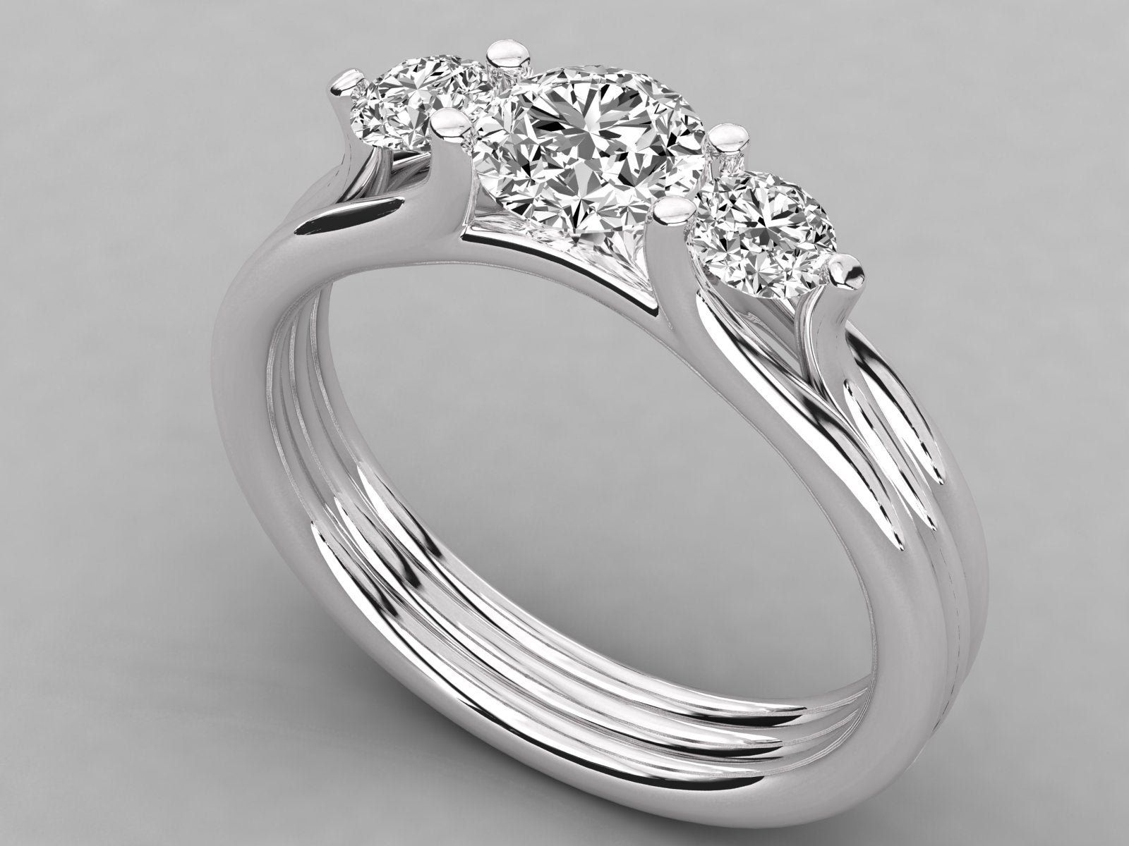 White Gold Ring