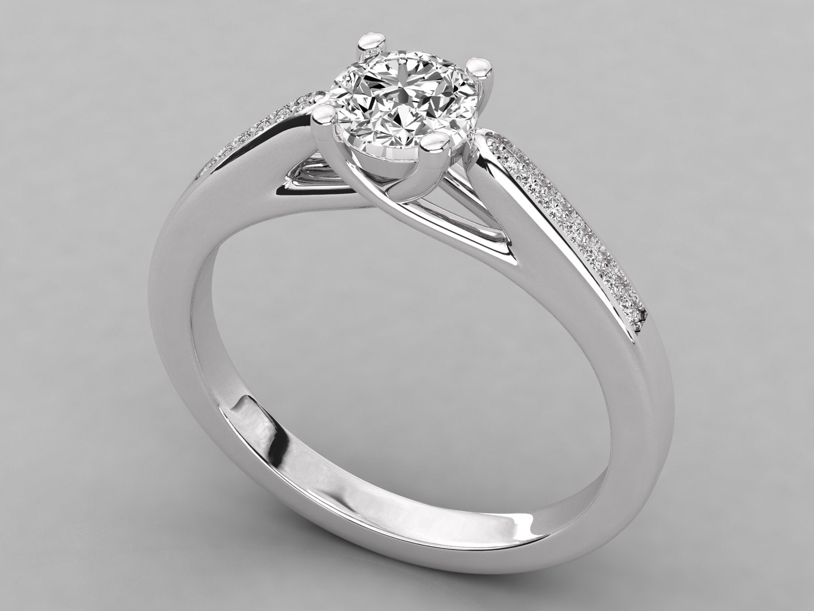 White Gold Ring