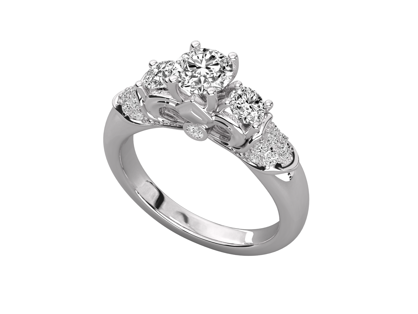 White Gold Ring