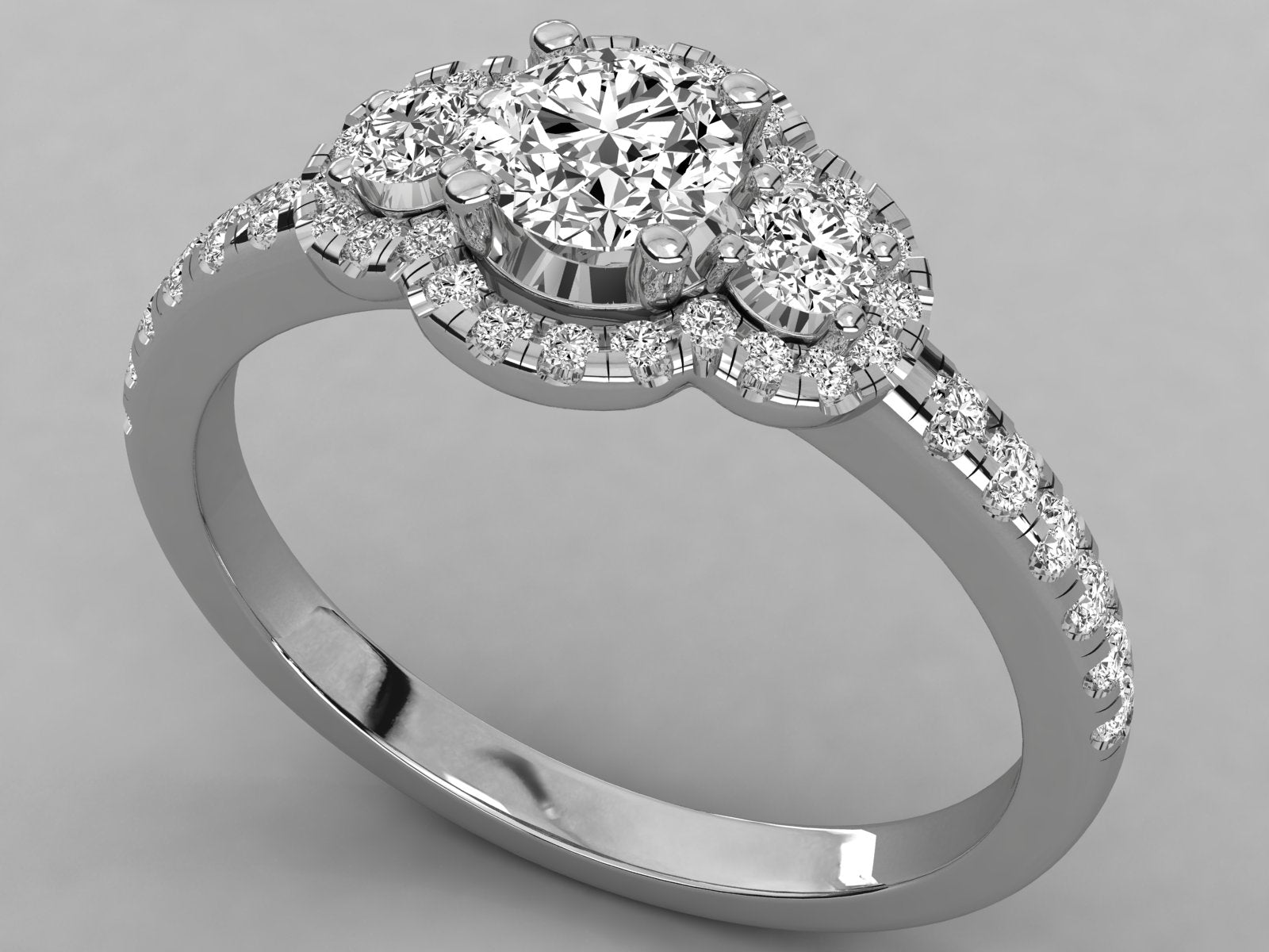 White Gold Ring