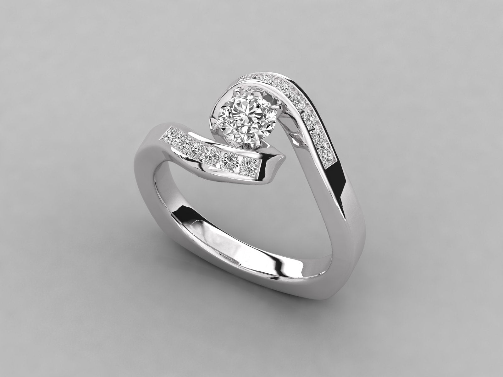 White Gold Ring