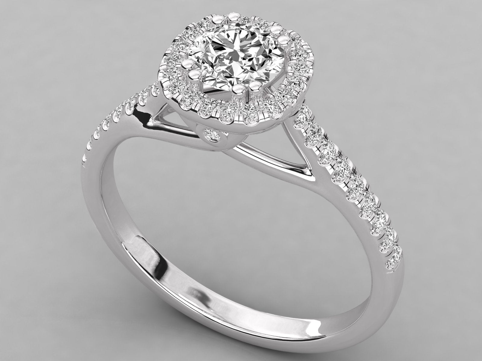 White Gold Ring