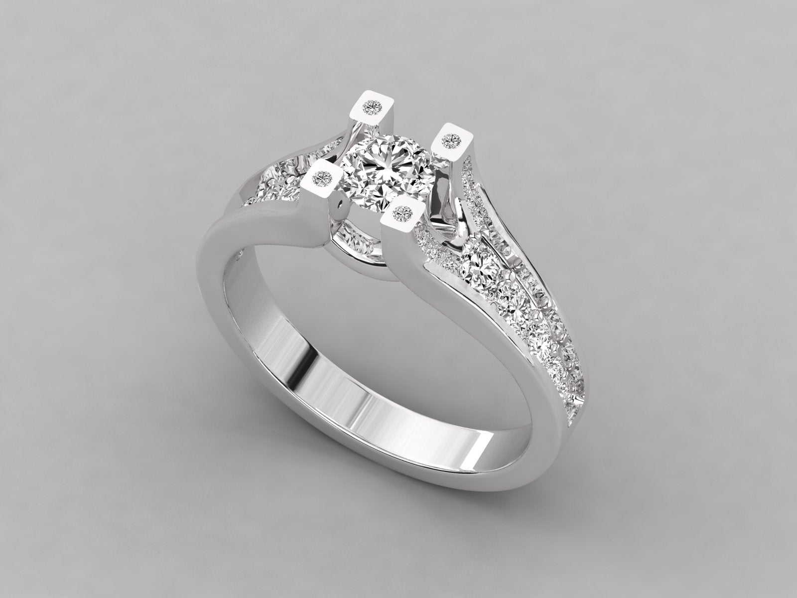 White Gold Ring