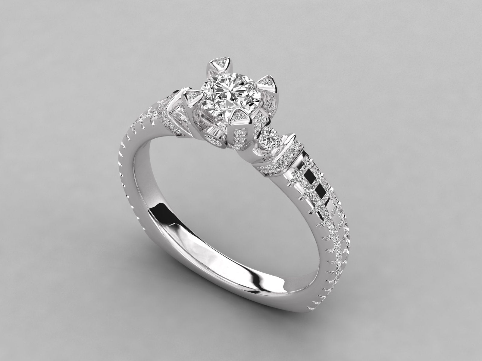 White Gold Ring