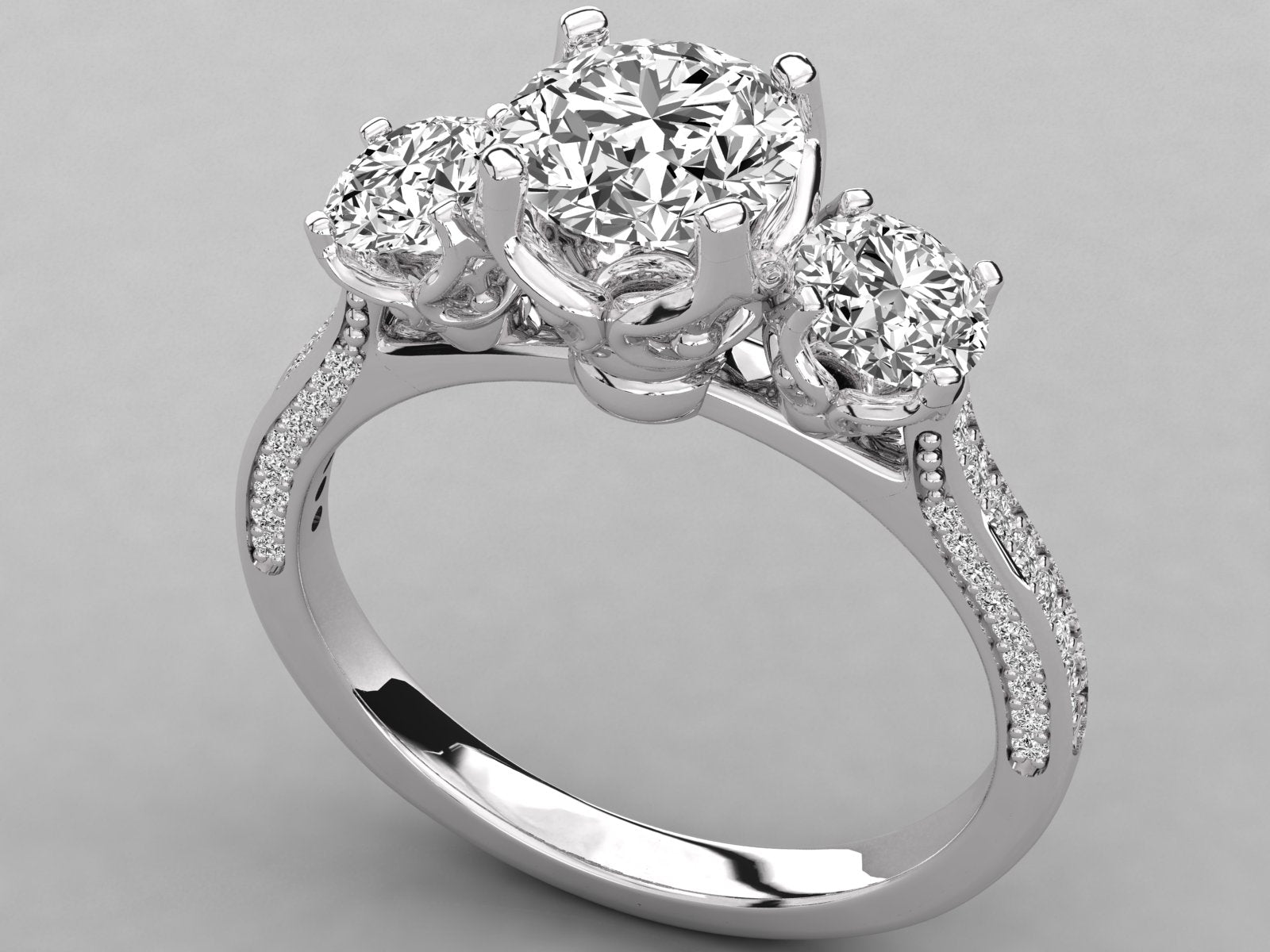 White Gold Ring