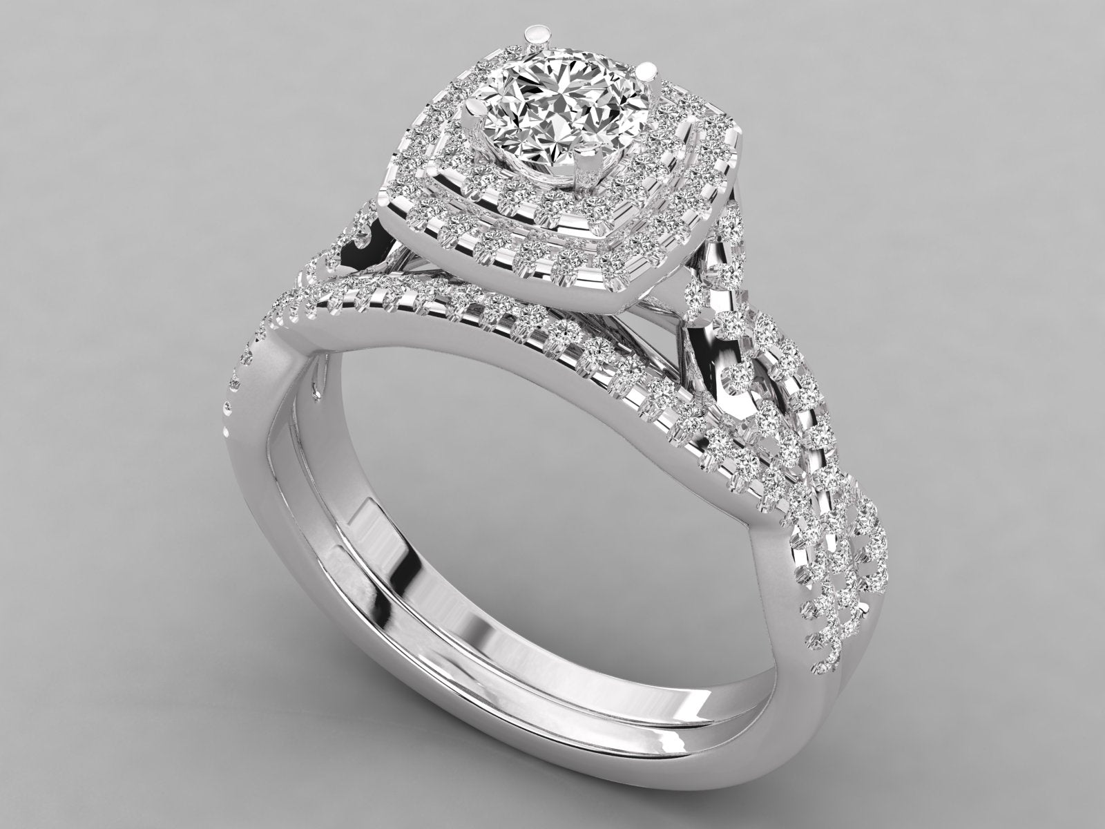 White Gold Ring