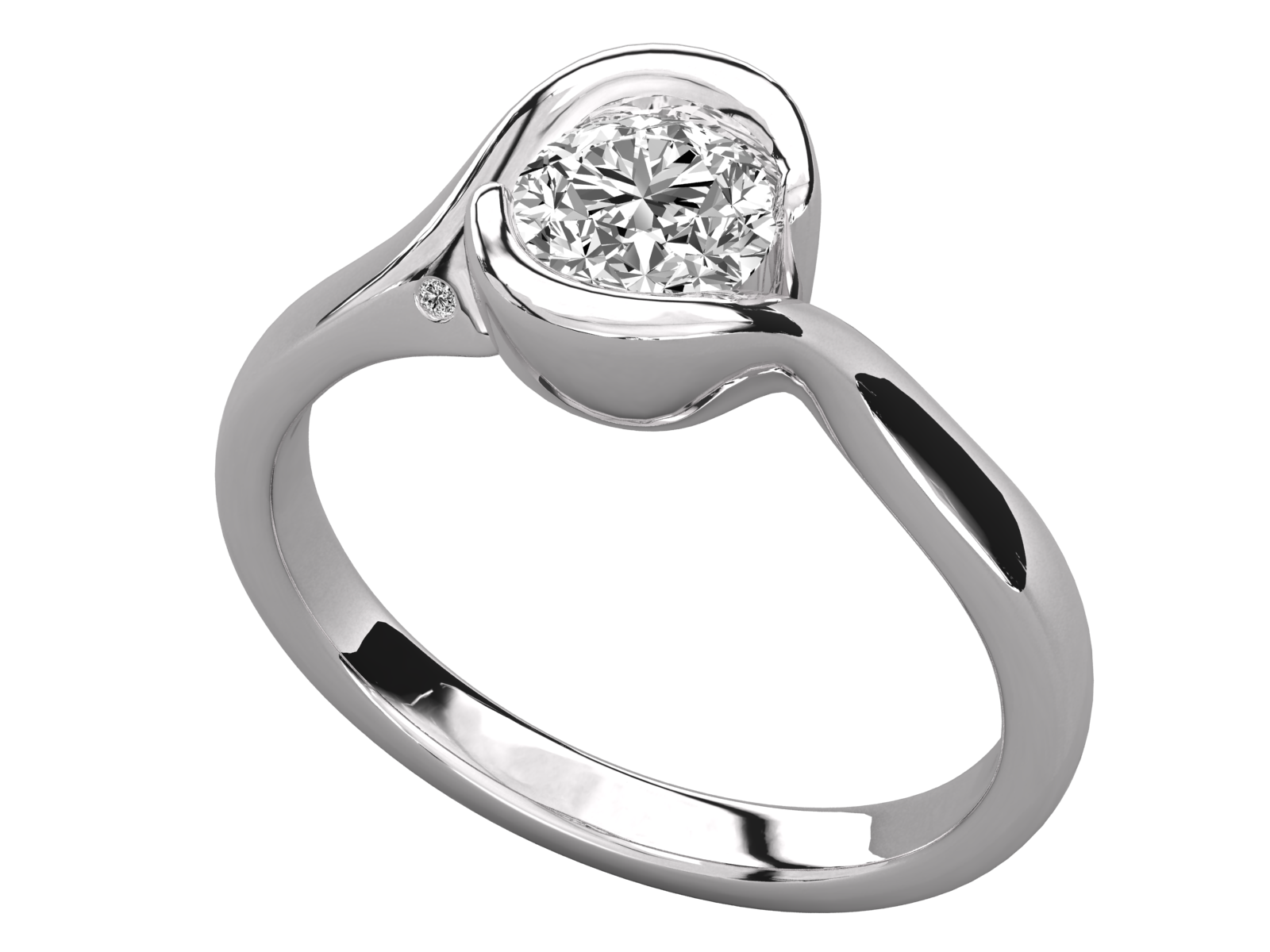 White Gold Ring