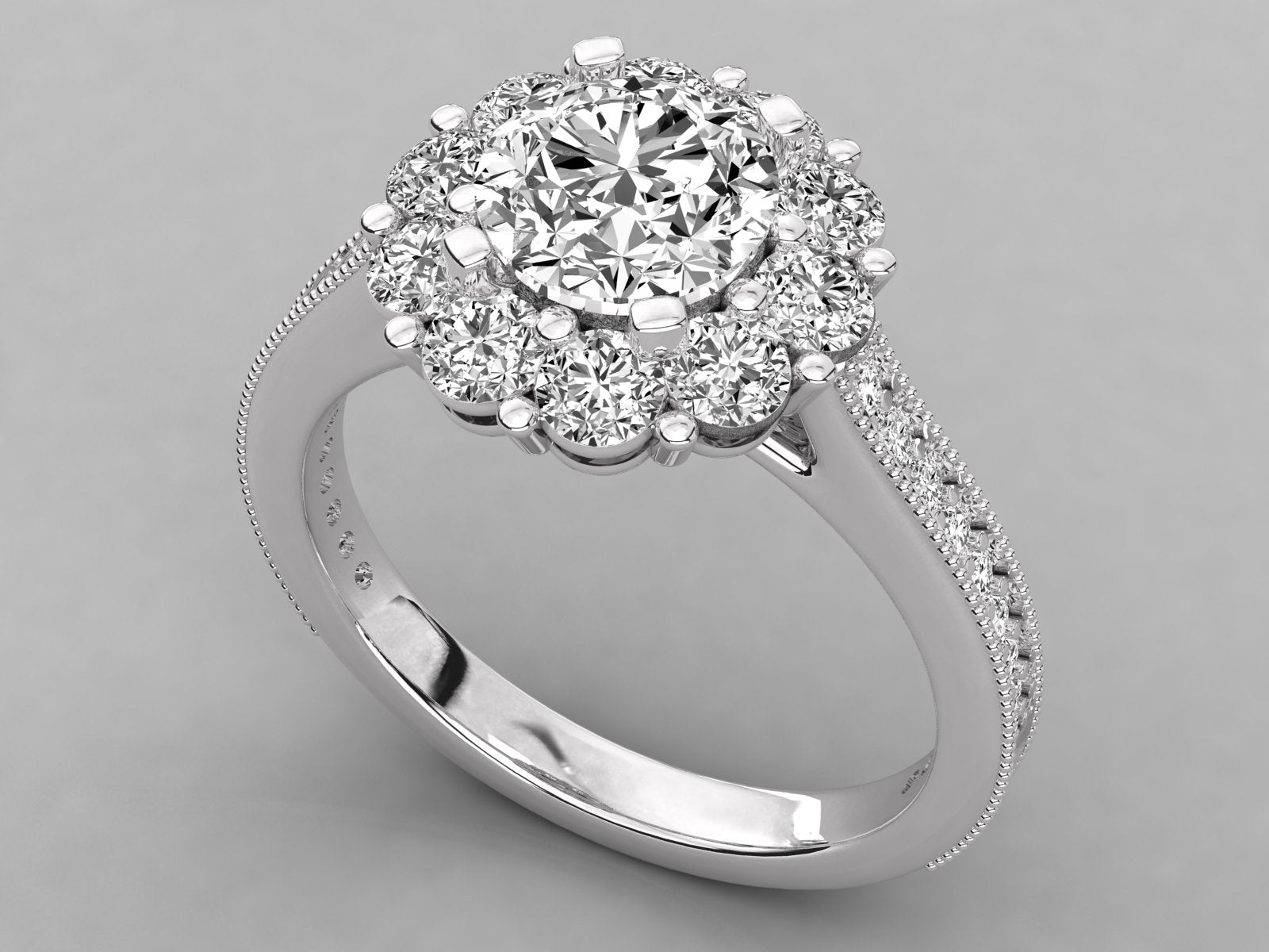 White Gold Ring