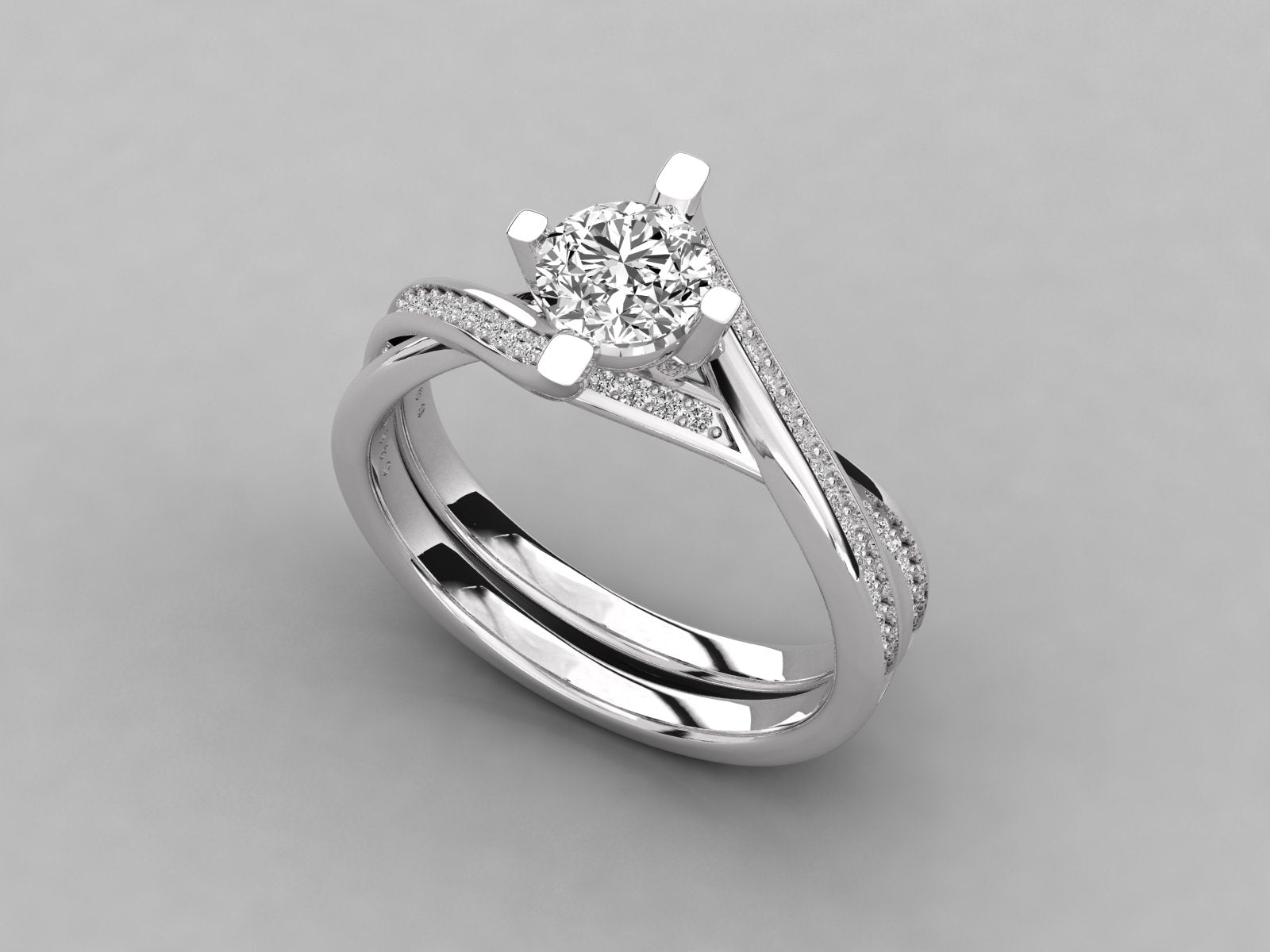 White Gold Ring