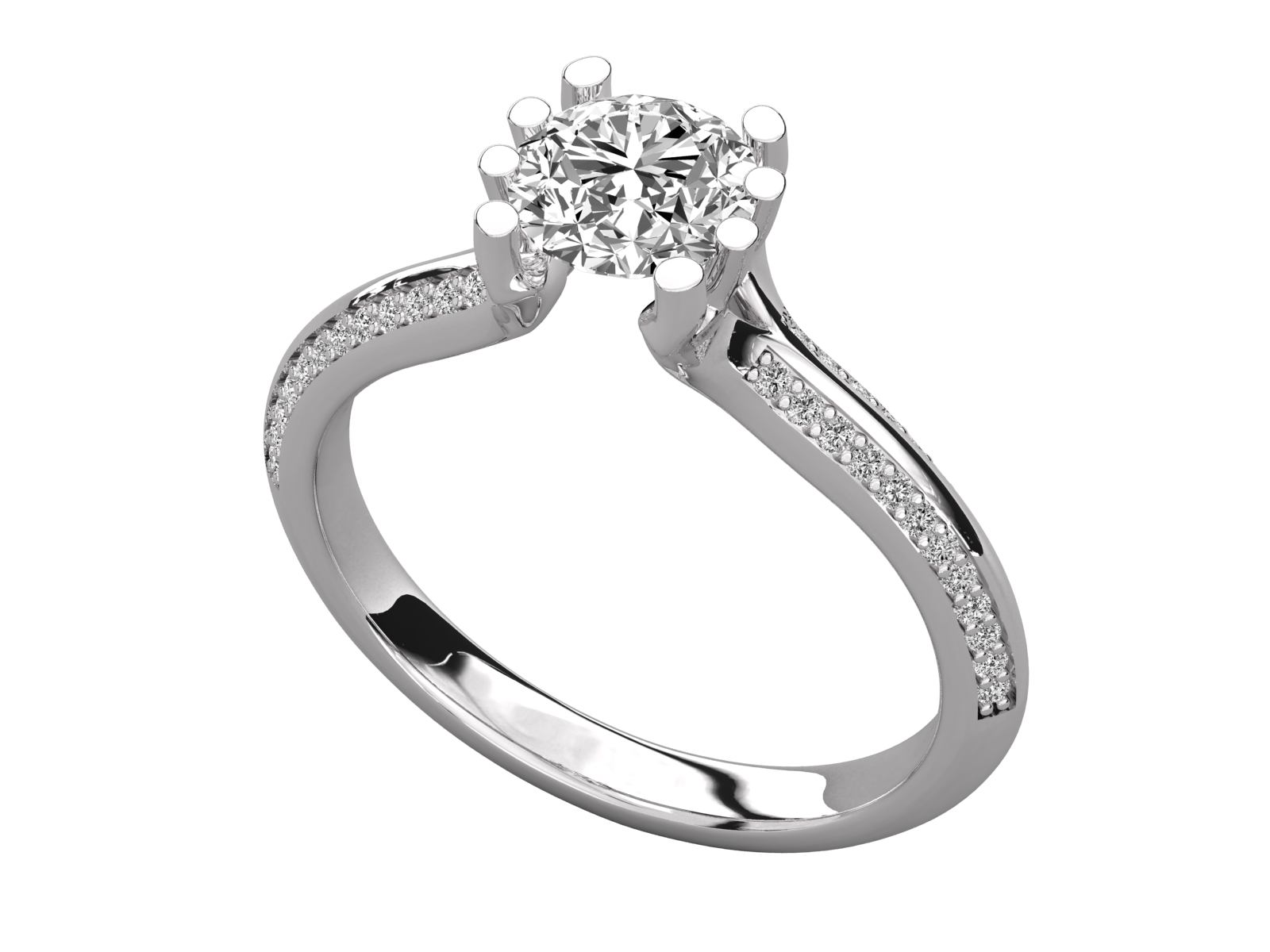 White Gold Ring
