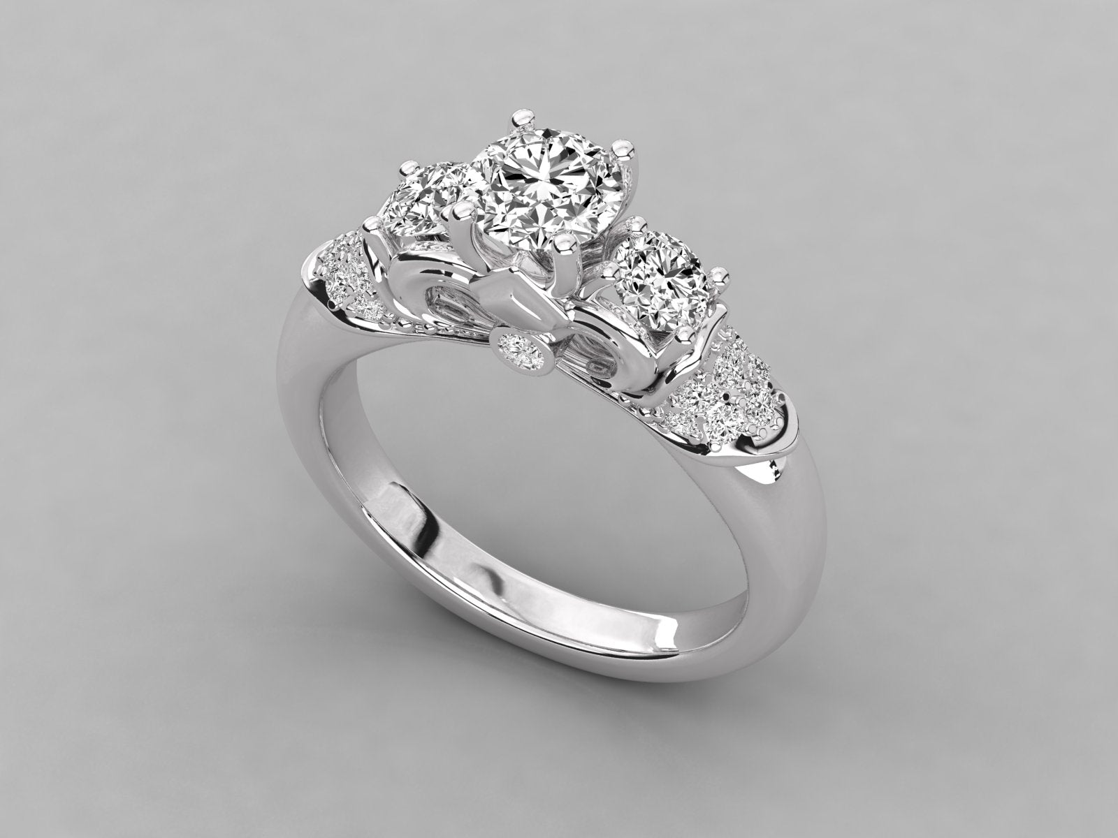 White Gold Ring
