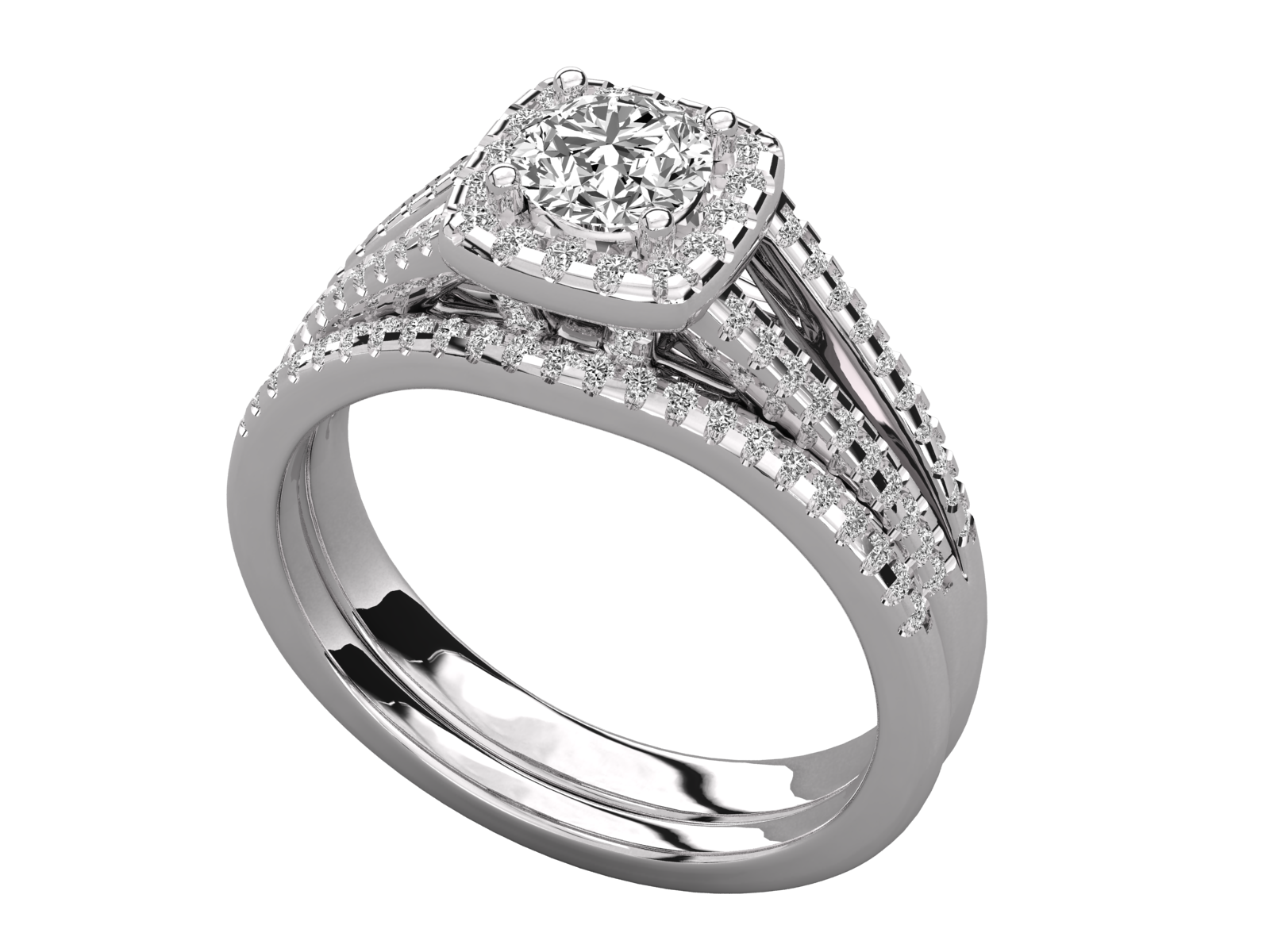 White Gold Ring