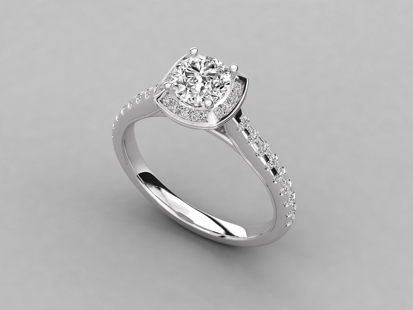 White Gold Ring