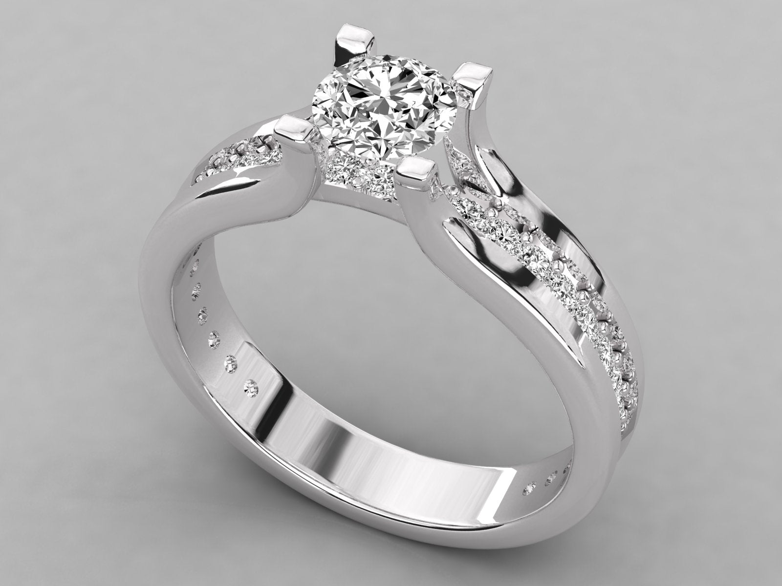 White Gold Ring
