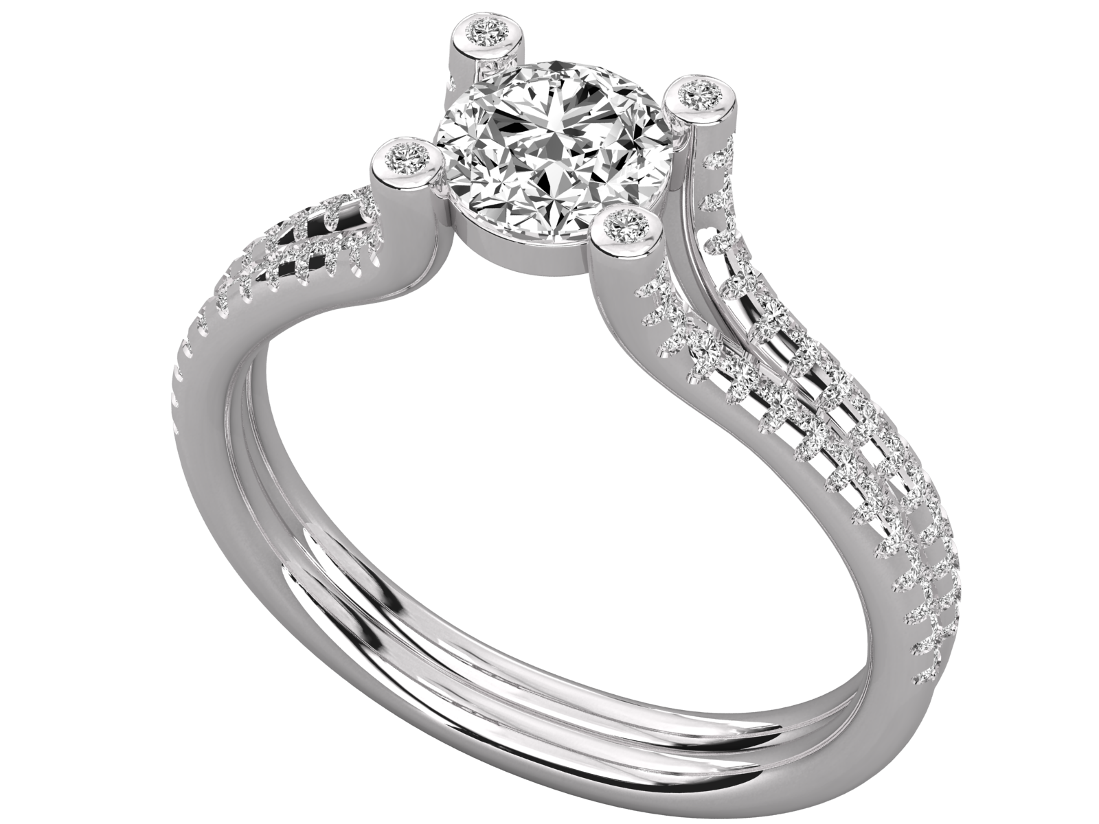 White Gold Ring