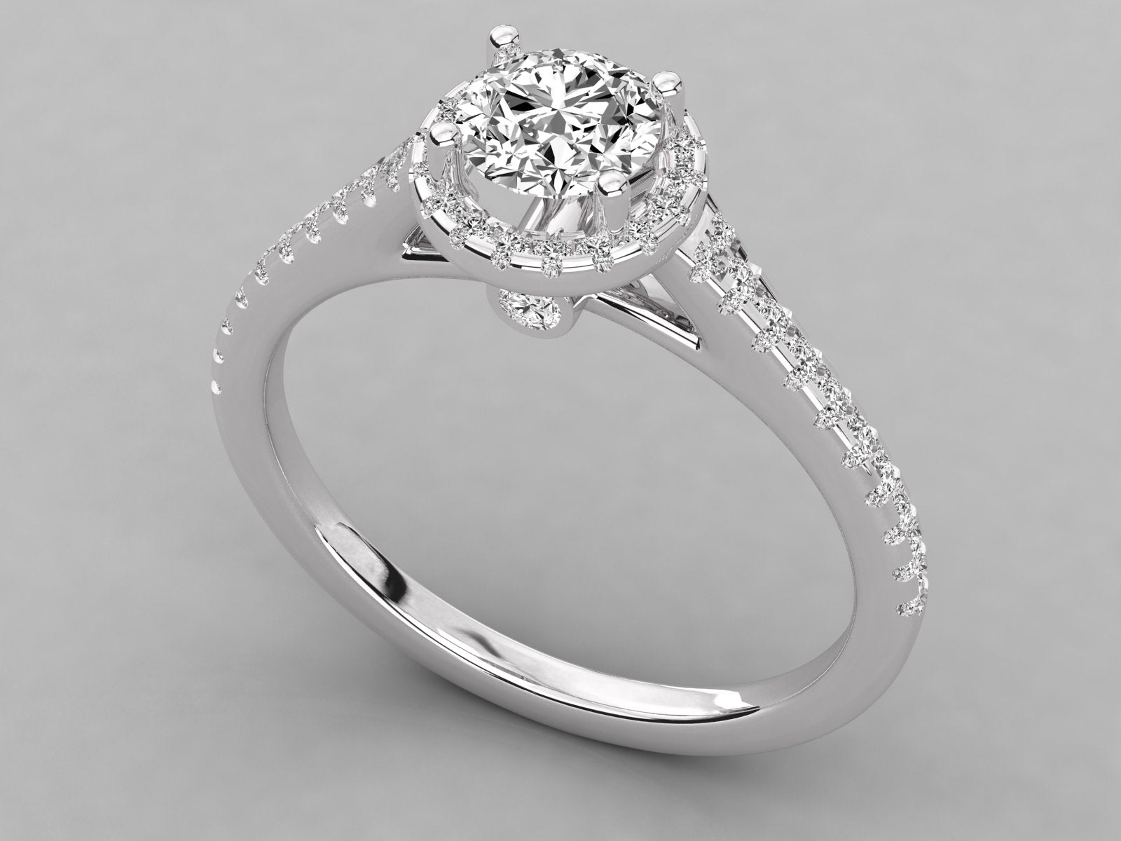White Gold Ring