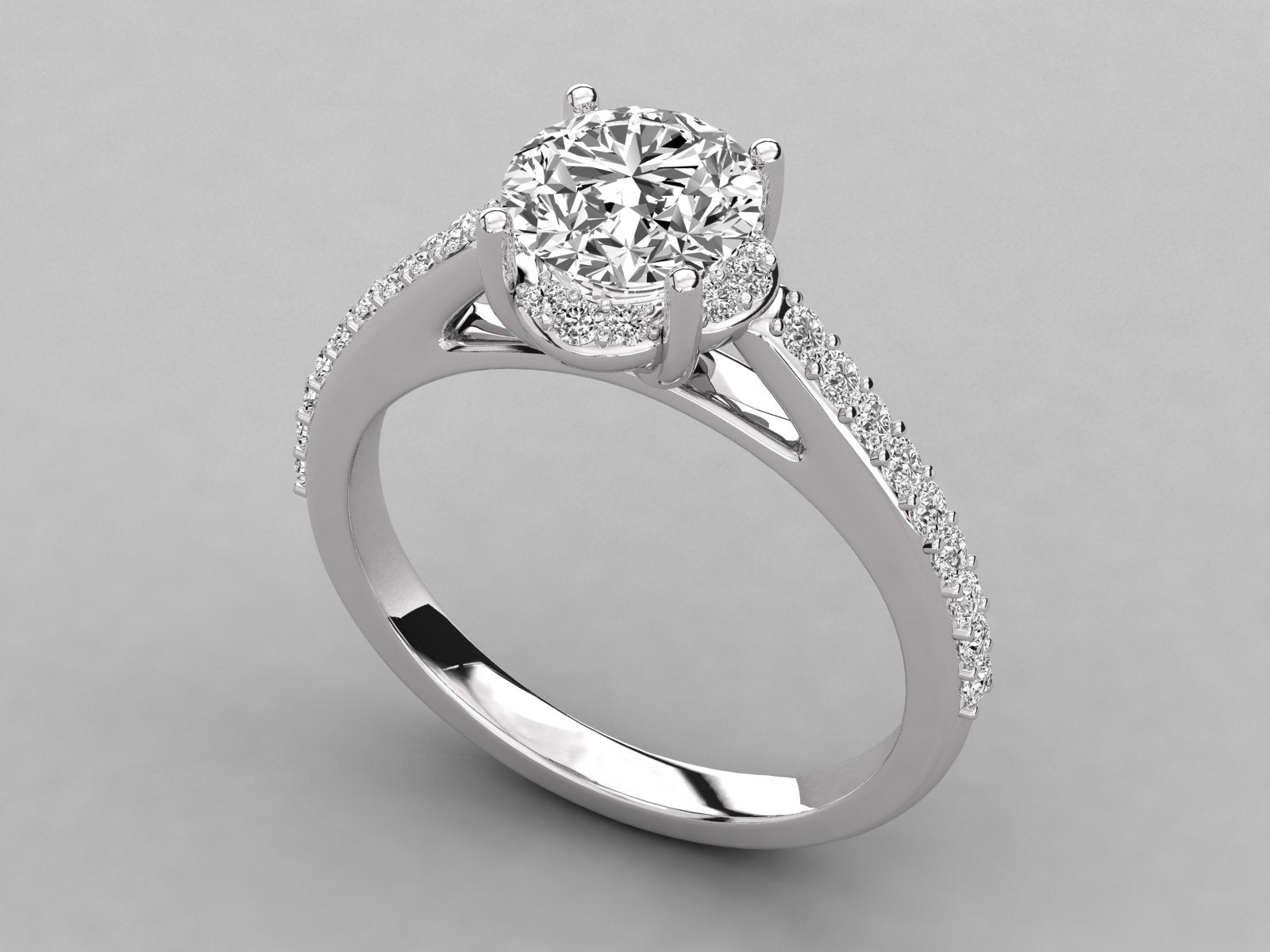 White Gold Ring