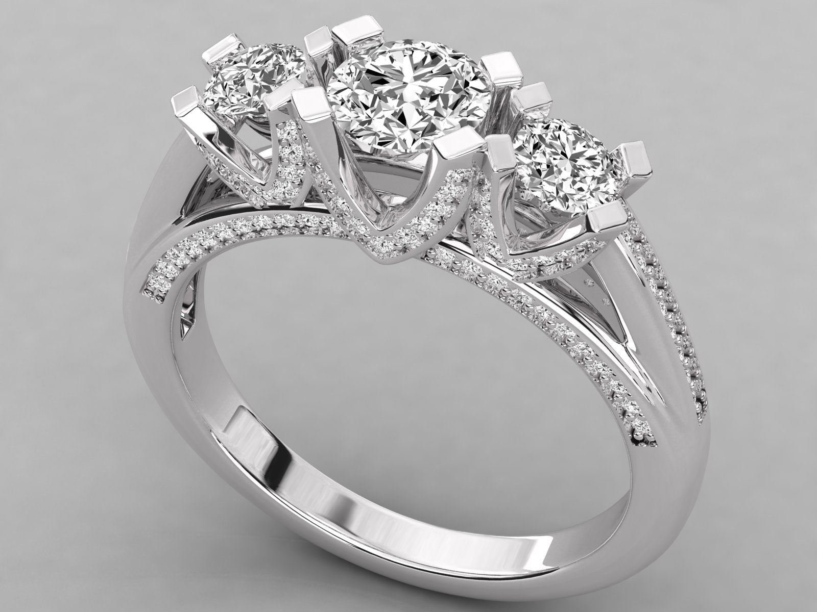 White Gold Ring