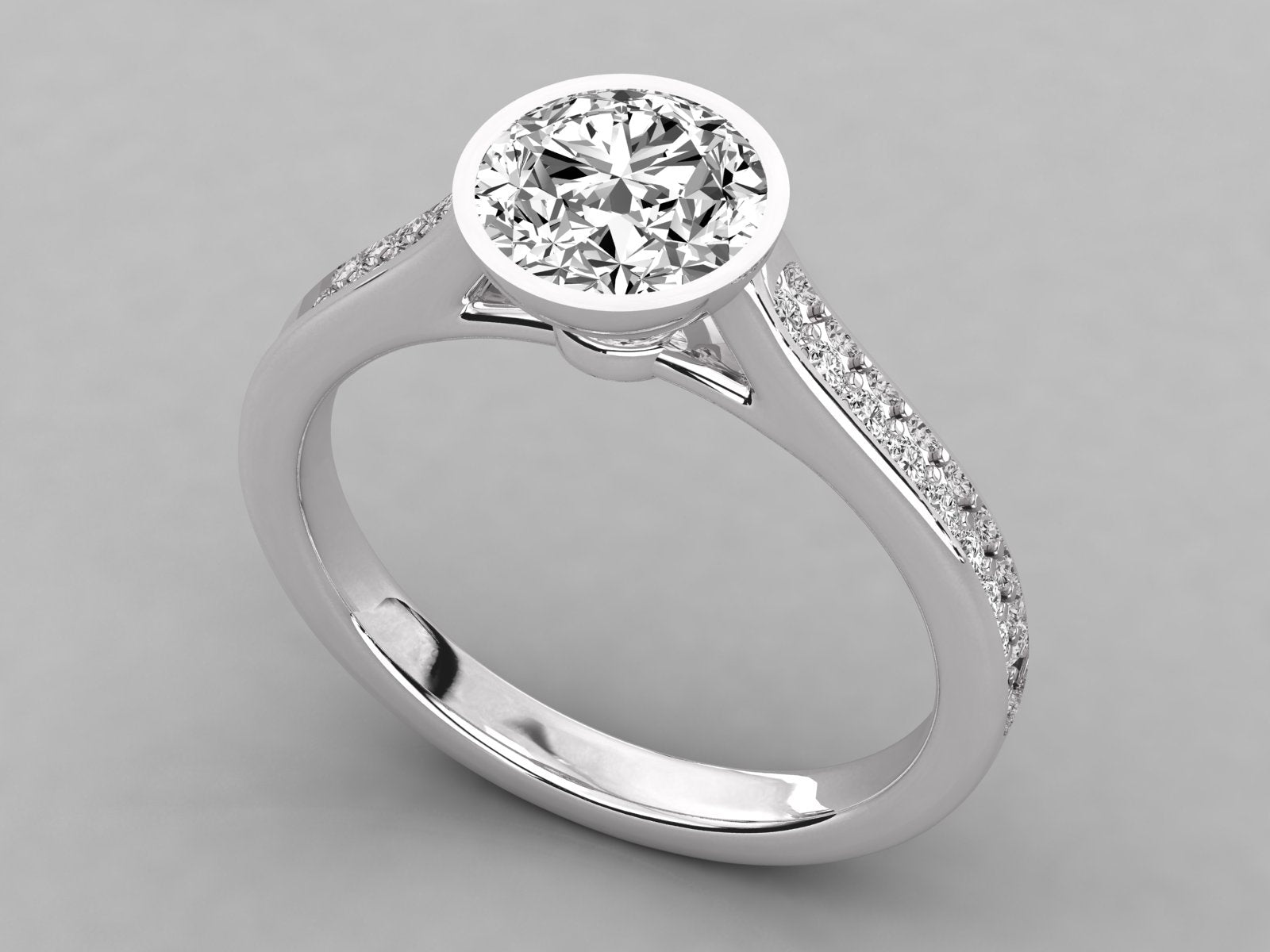 White Gold Ring