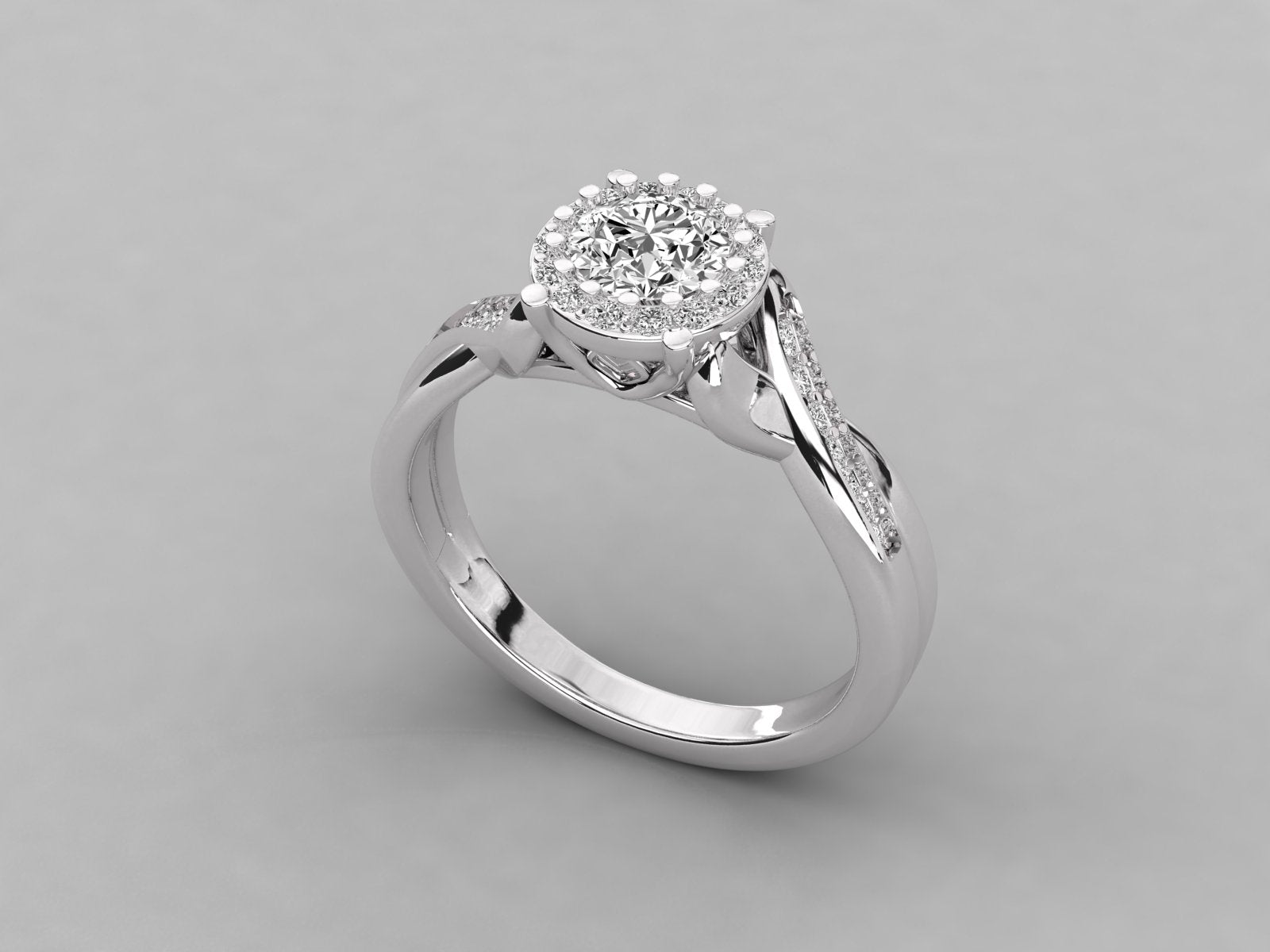 White Gold Ring