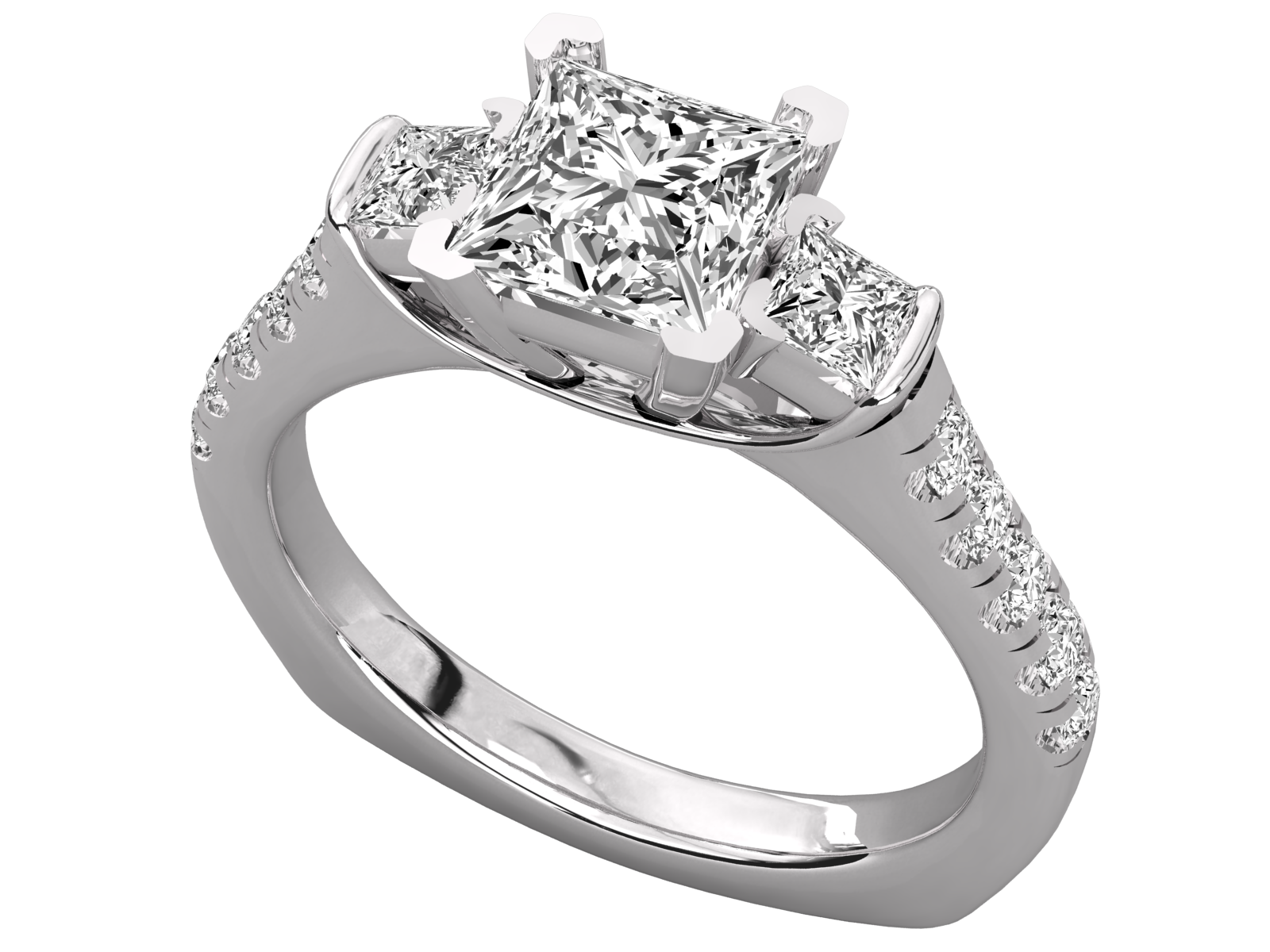 White Gold Ring