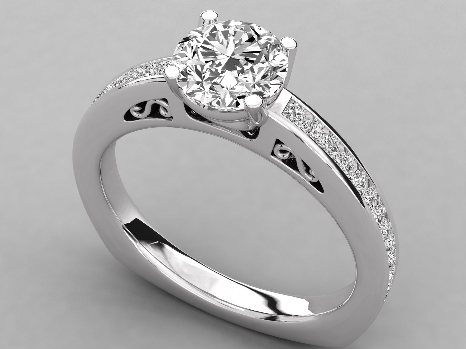 White Gold Ring