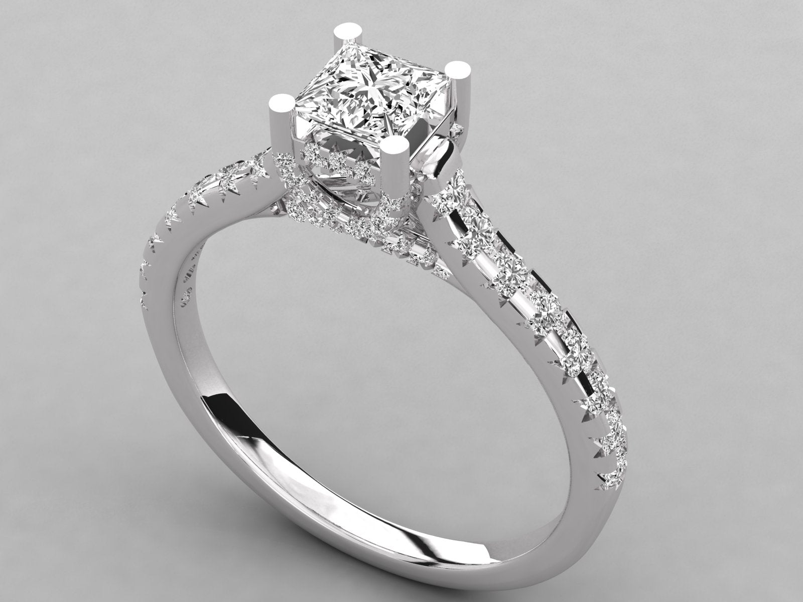 White Gold Ring