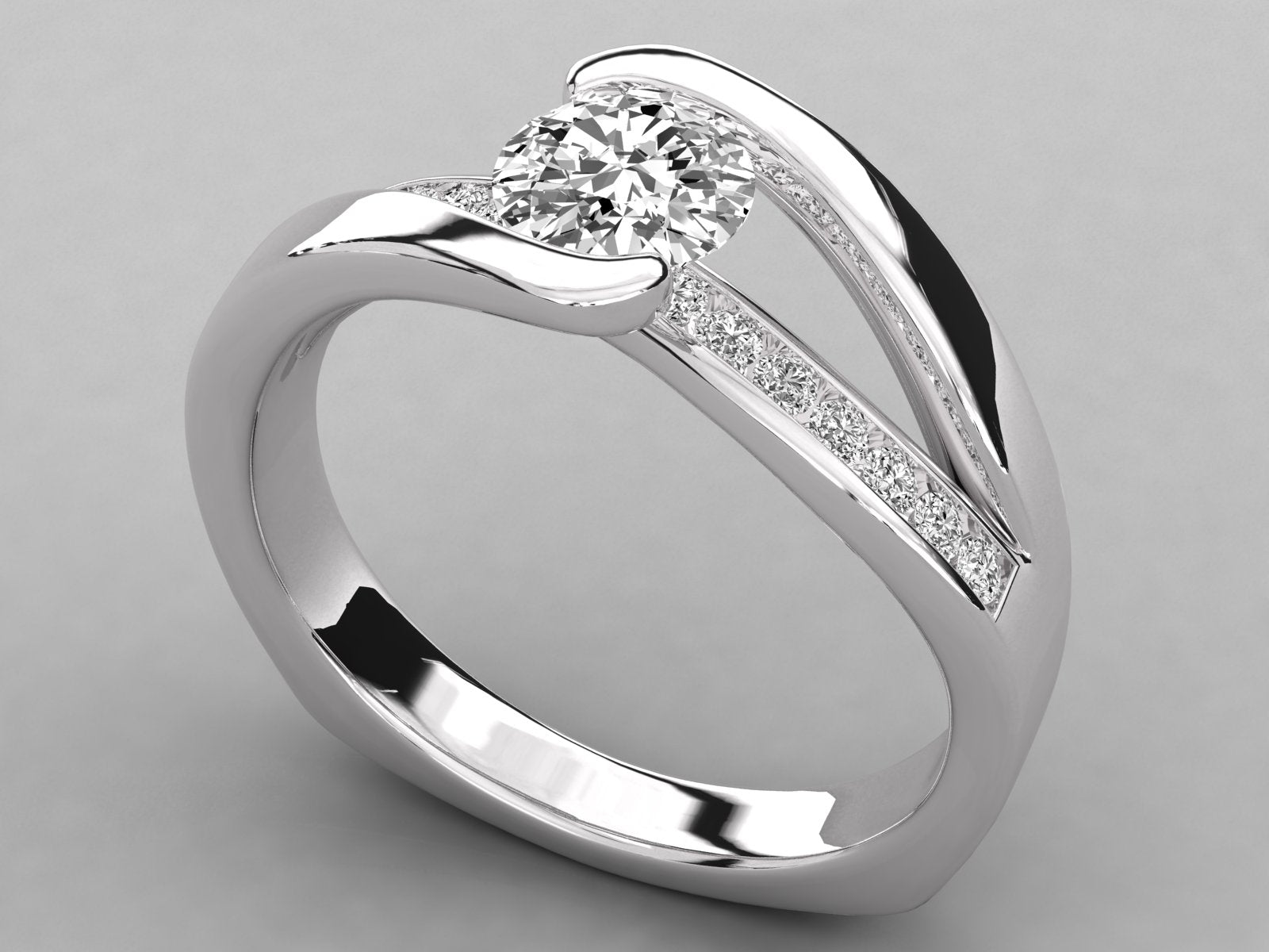 White Gold Ring