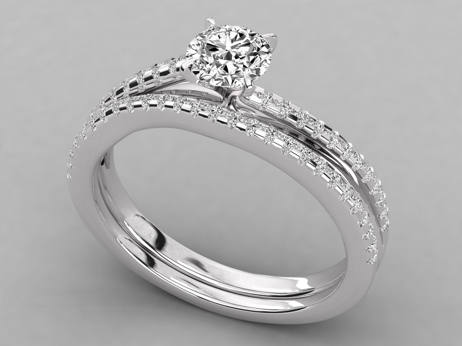 White Gold Ring