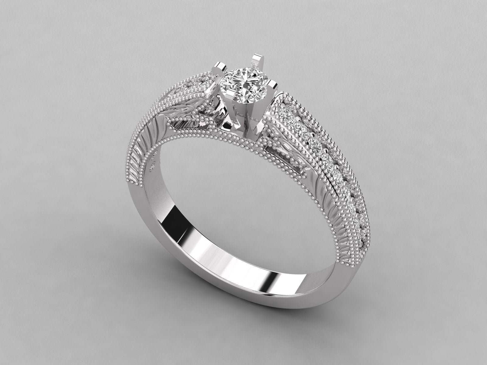 White Gold Ring