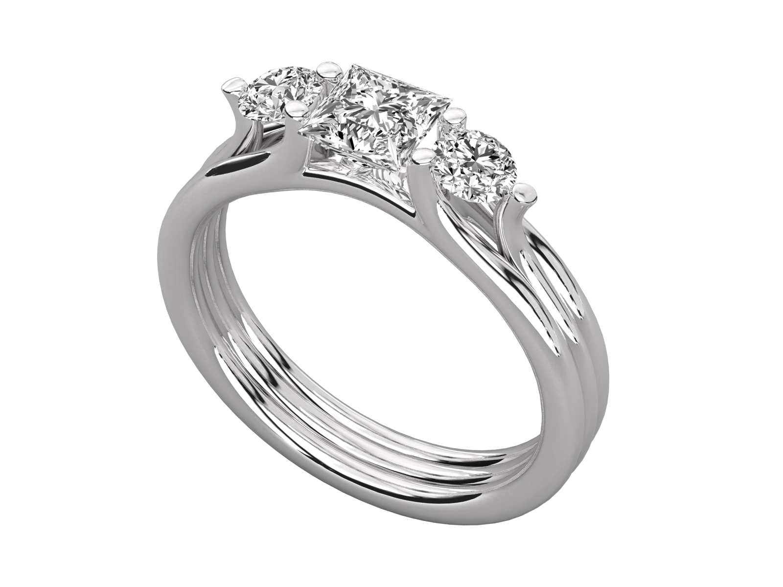 White Gold Ring