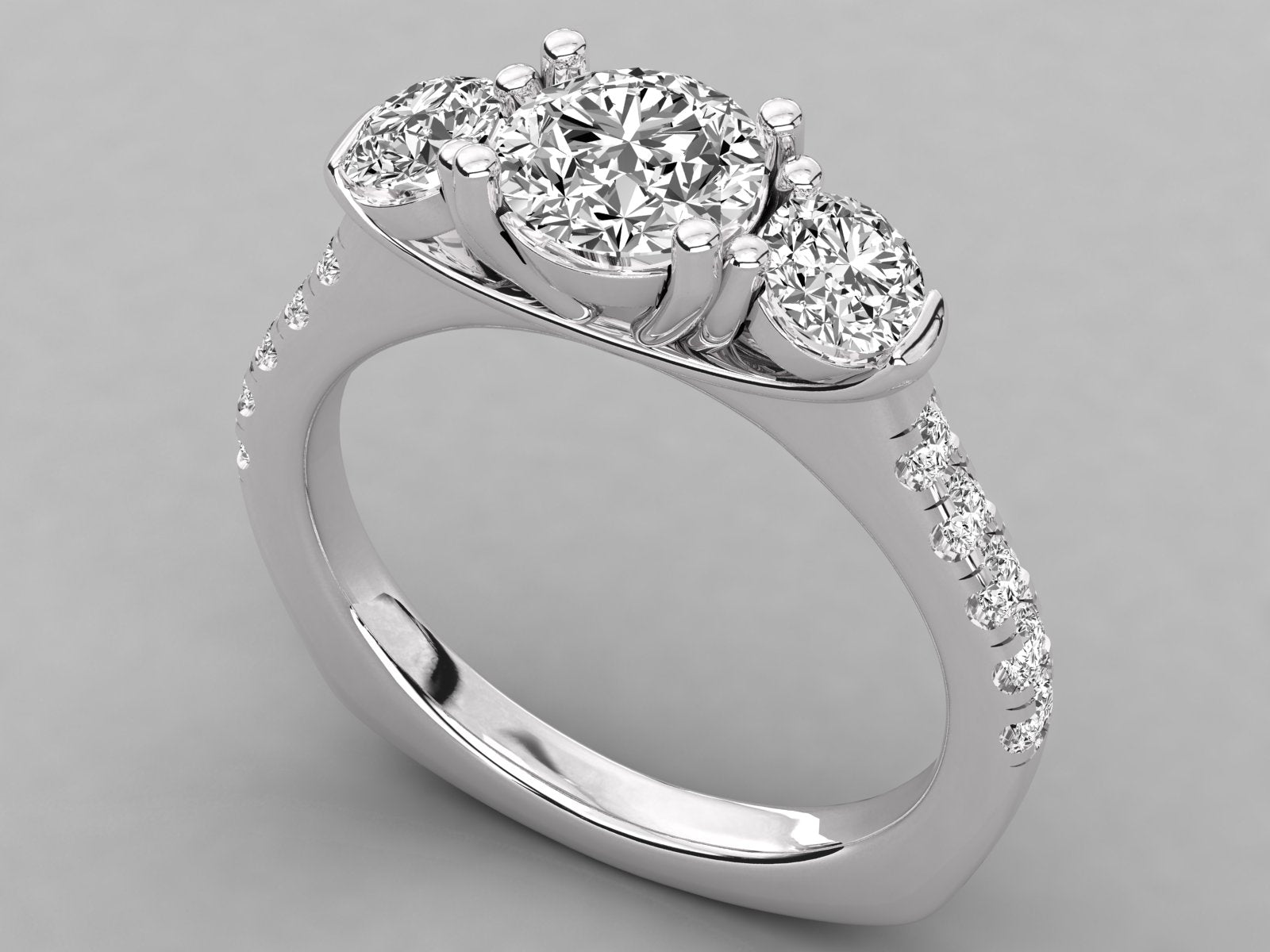 White Gold Ring