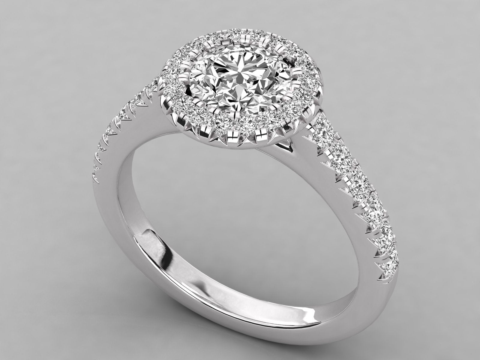 White Gold Ring