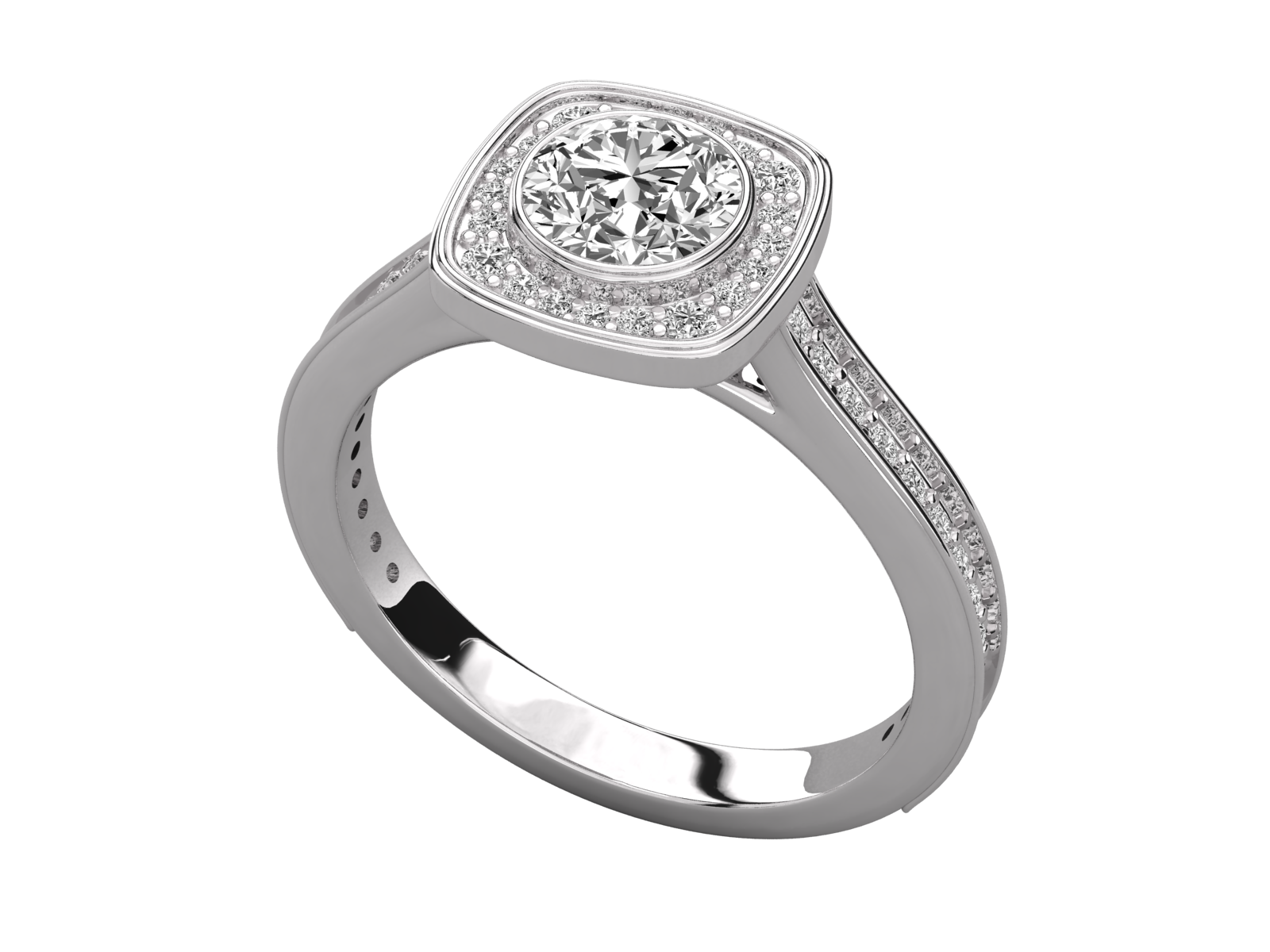 White Gold Ring